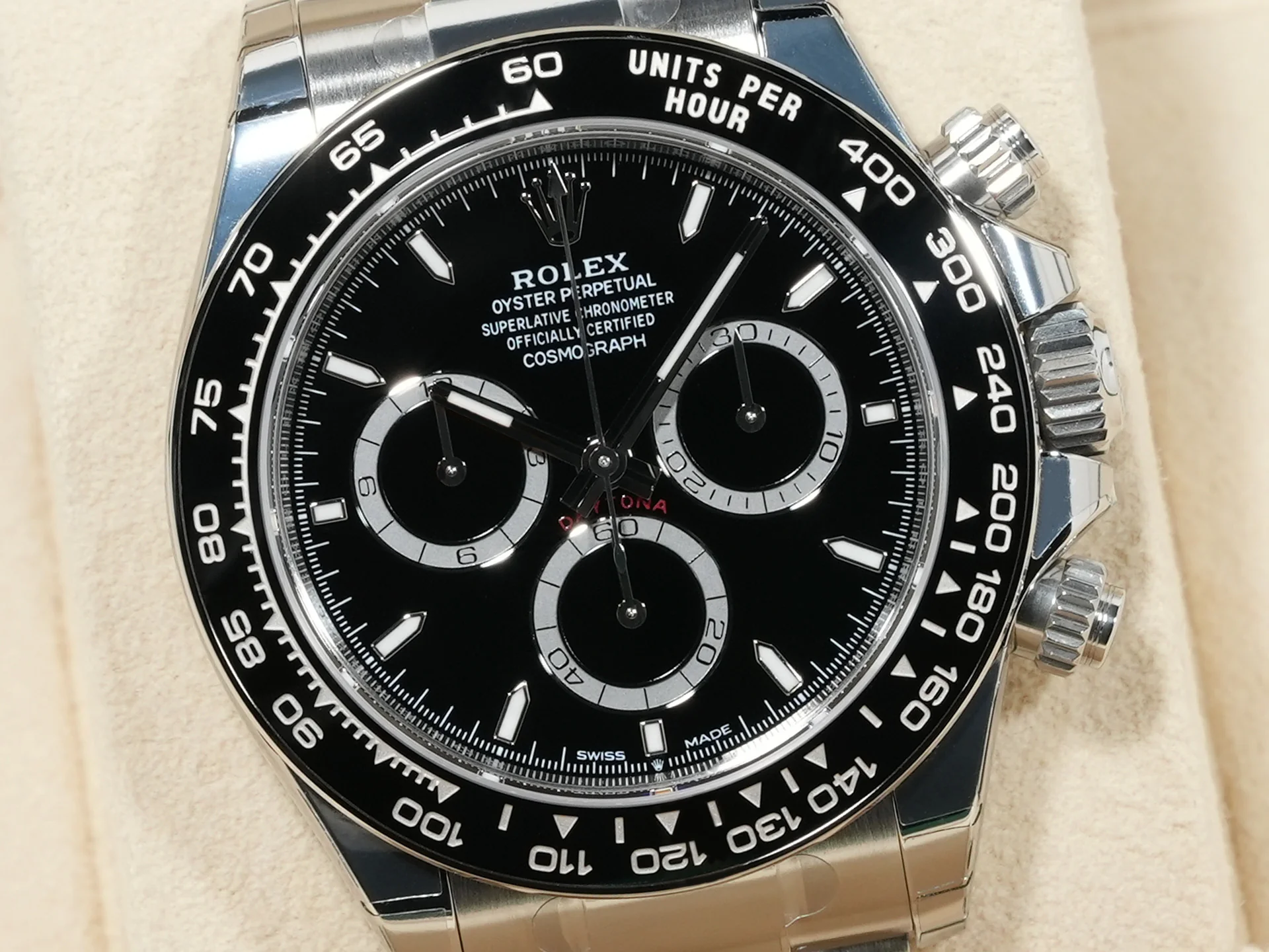 ロレックス デイトナ Ref.126500LN ステンレススチール ブラック文字盤 - Image 3