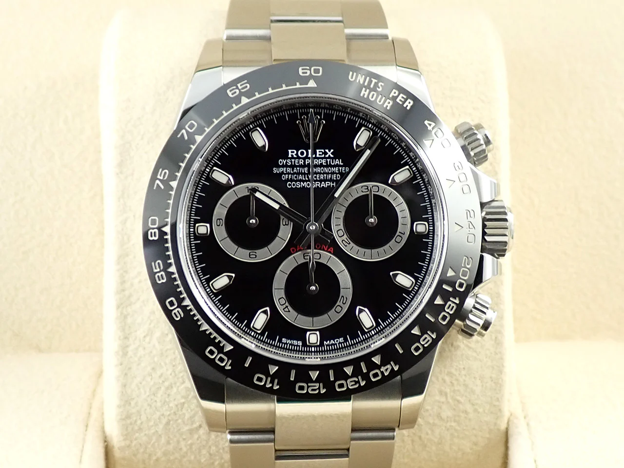 ロレックス デイトナ Ref.116500LN ステンレススチール ブラック文字盤 - Image 2