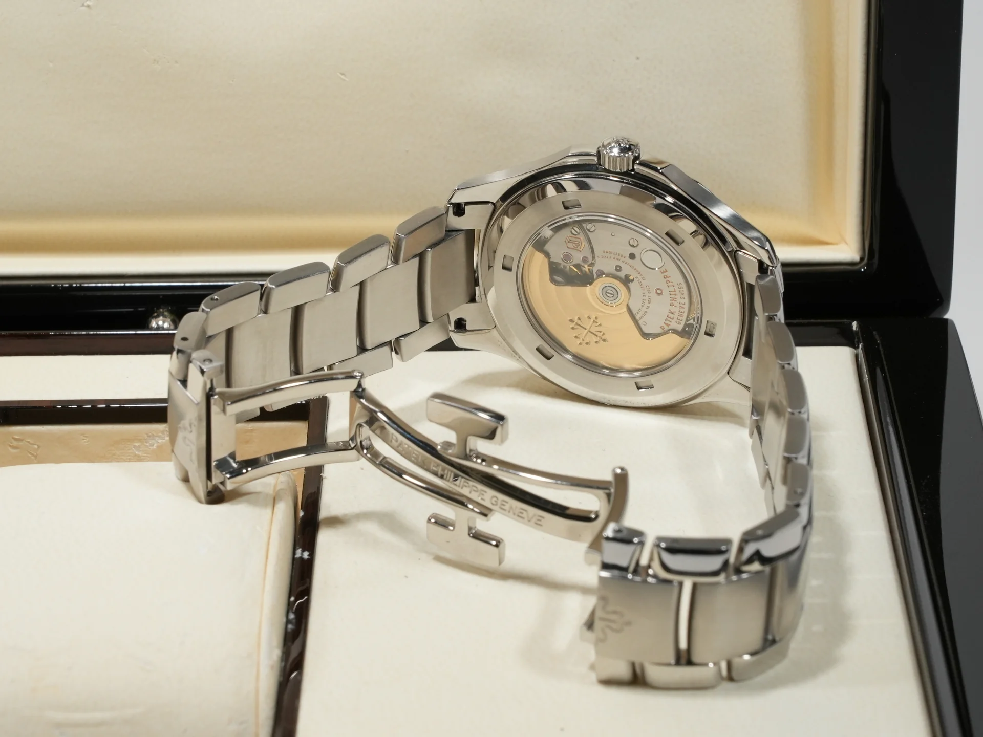 パテックフィリップ アクアノート エクストララージ Ref.5167/1A-001 ステンレススチール ブラック文字盤 - Image 8