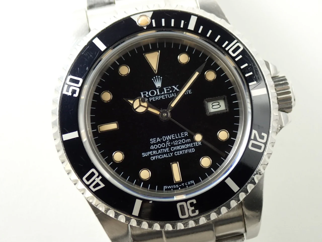 ロレックス シードゥエラー トリプルシックス Ref.16660 ステンレススチール ブラック文字盤 - Image 3