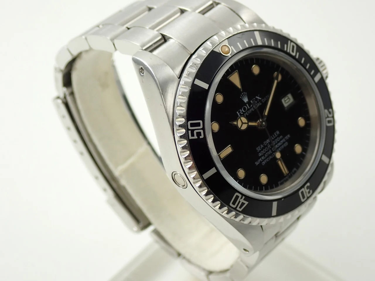 ロレックス シードゥエラー トリプルシックス Ref.16660 ステンレススチール ブラック文字盤 - Image 5