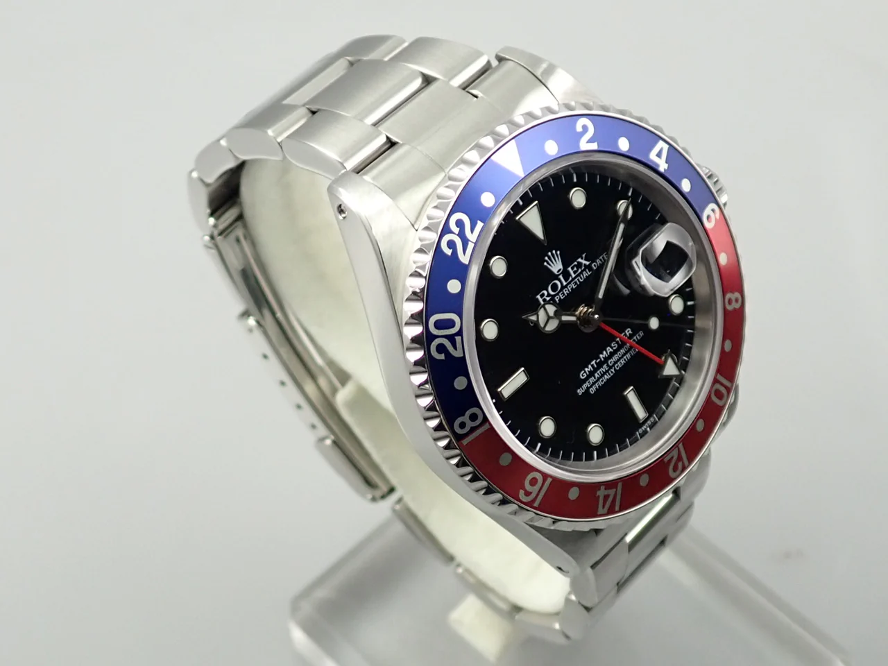 ロレックス GMTマスター Ref.16700 ステンレススチール ブラック文字盤 オイスターブレスレット - Image 5
