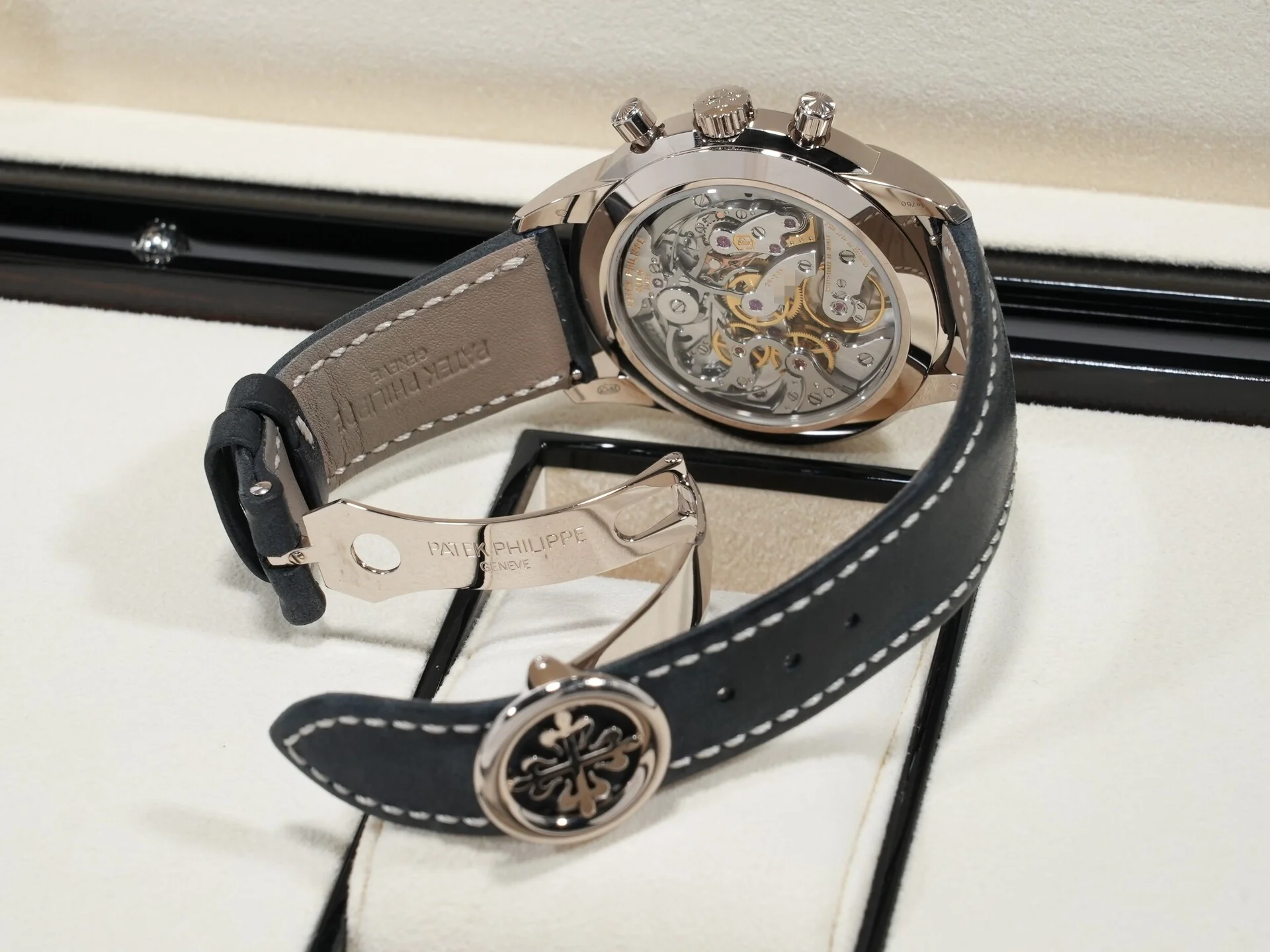 パテックフィリップ コンプリケーション クロノグラフ Ref.5172G-001 ホワイトゴールド ブルー文字盤 中古 hm7icibw - Image 8