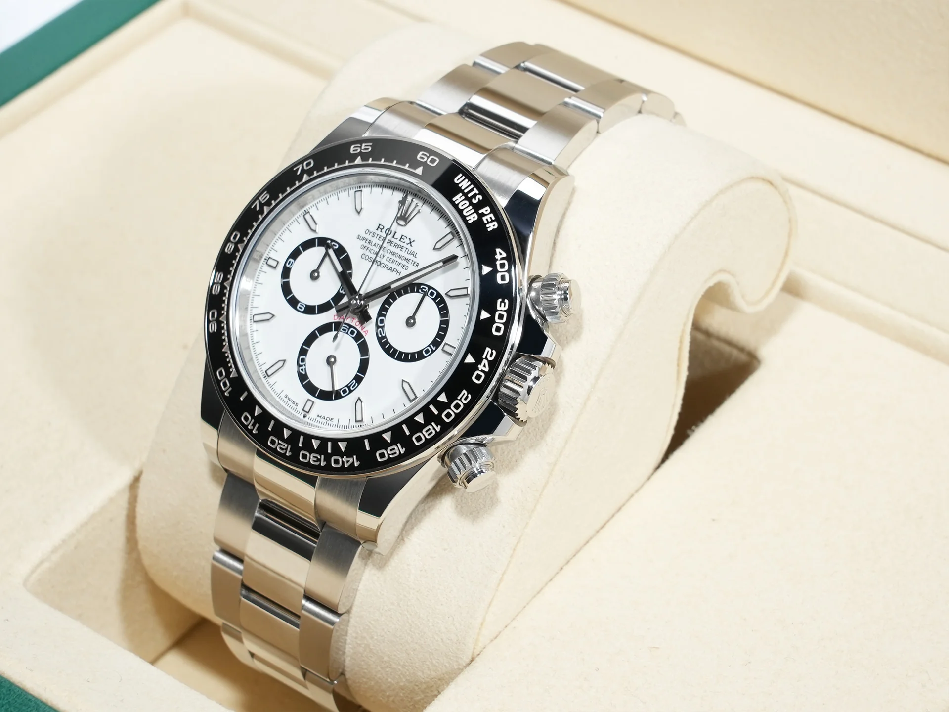 ロレックス デイトナ Ref.126500LN ステンレススチール ホワイト文字盤 未使用 hofqeezz - Image 4