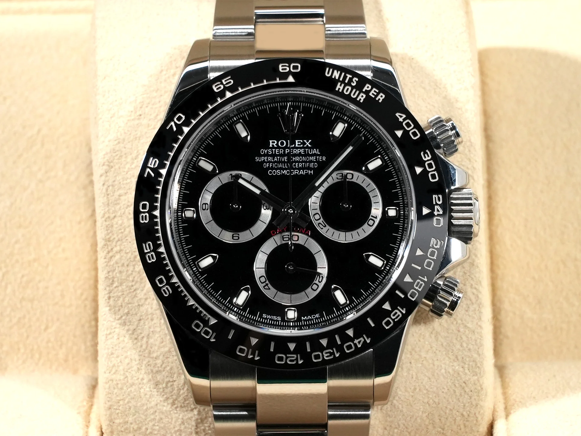 ロレックス デイトナ Ref.116500LN ステンレススチール ブラック文字盤 - Image 2