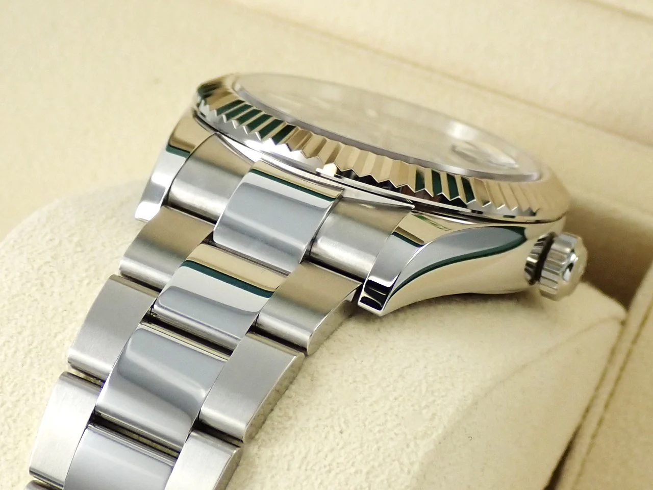 ロレックス スカイドゥエラー Ref.326934 ステンレススチール/ホワイトゴールド ブルー文字盤 オイスターブレスレット - Image 6