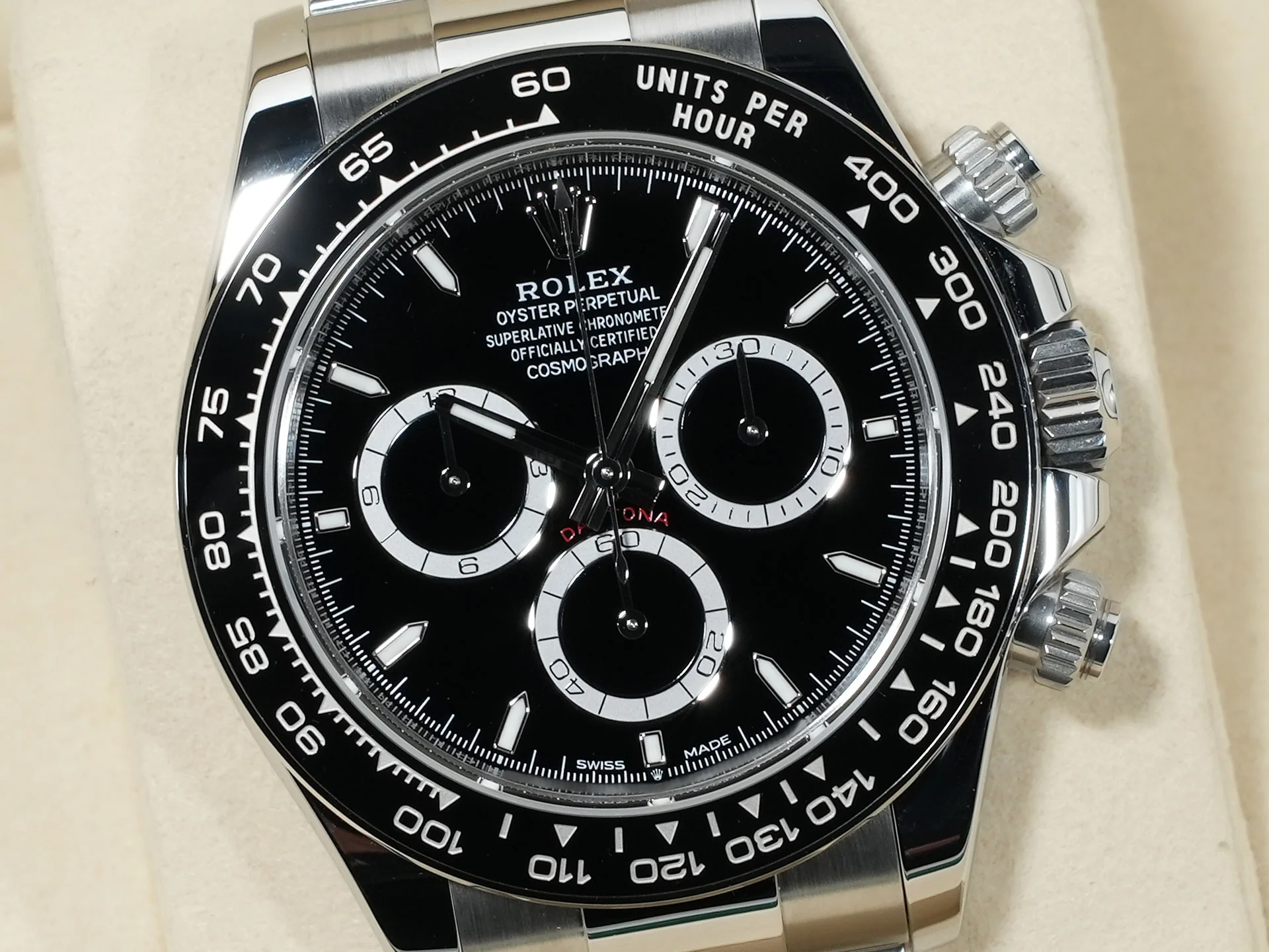 ロレックス デイトナ Ref.126500LN ステンレススチール ブラック文字盤 未使用 hvxpvrdt - Image 3