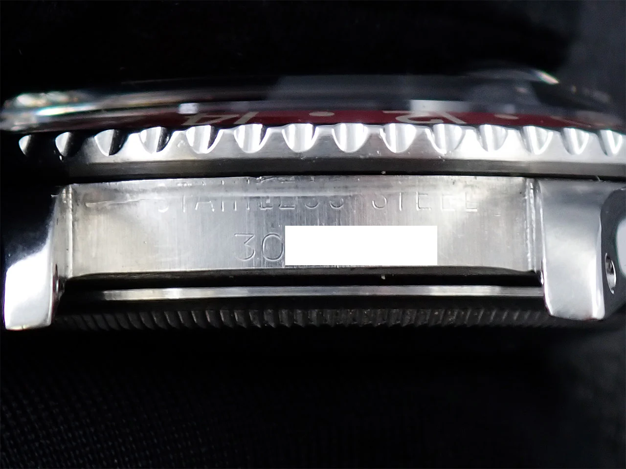 ロレックス GMTマスター Ref.1675 ステンレススチール ブラック文字盤 オイスターブレスレット - Image 13