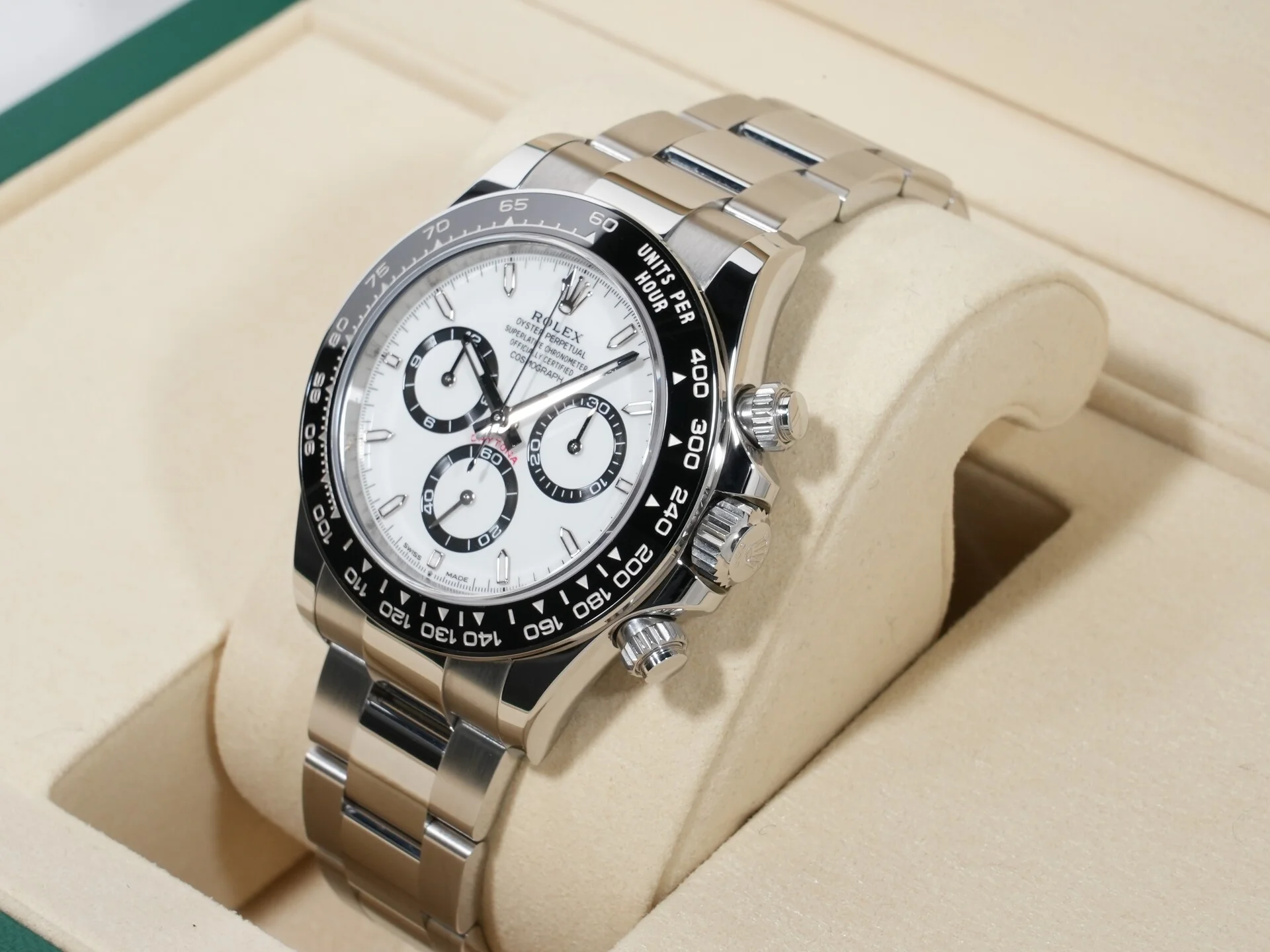 ロレックス デイトナ Ref.126500LN ステンレススチール ホワイト文字盤 - Image 4