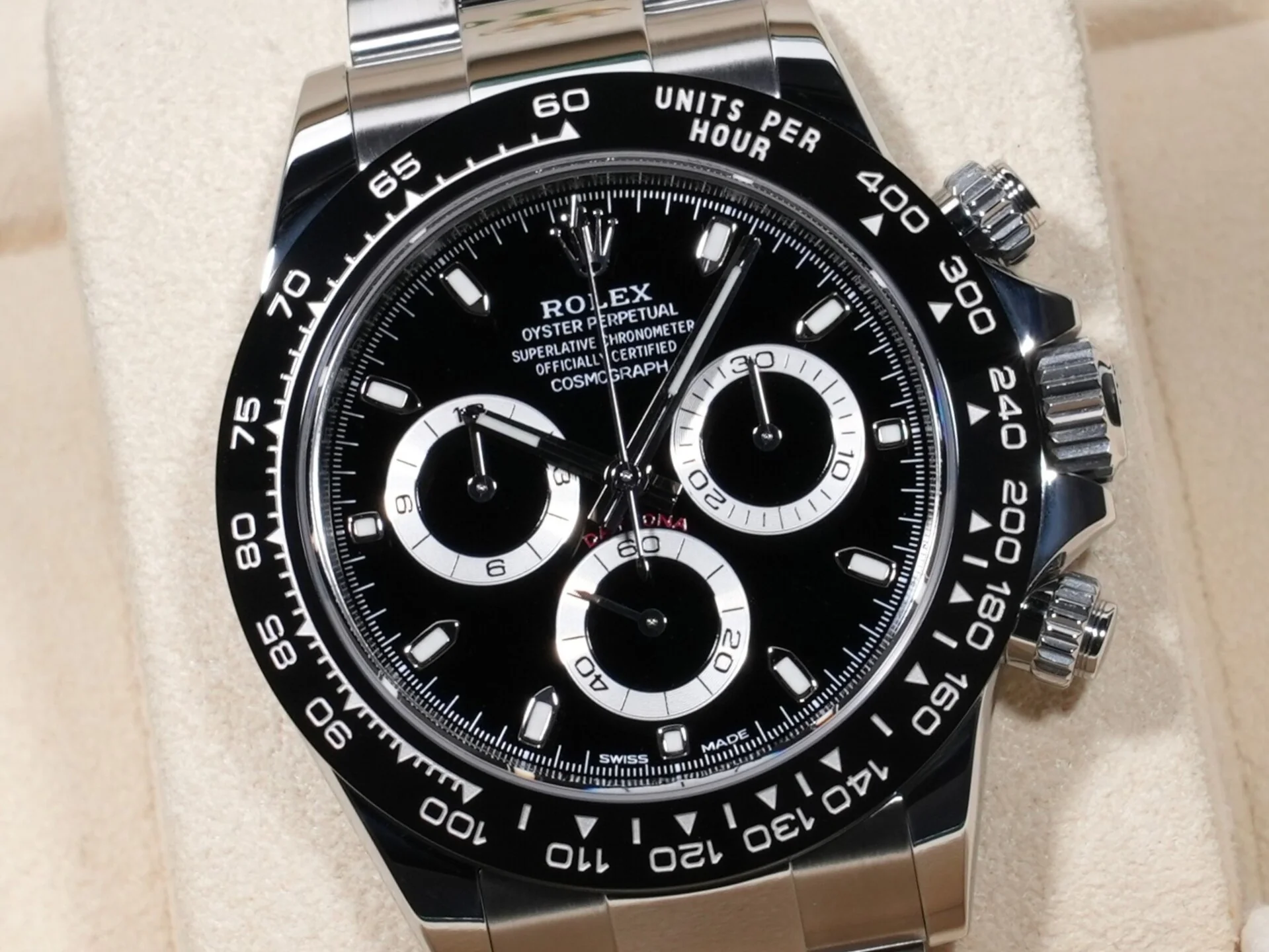 ロレックス デイトナ Ref.116500LN ステンレススチール ブラック文字盤 - Image 3