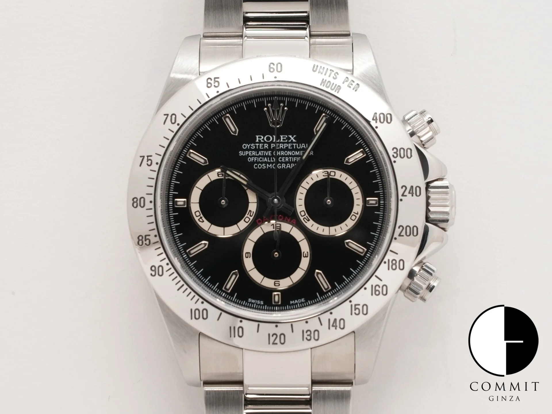 ロレックス デイトナ エルプリメロ Ref.16520 ステンレススチール ブラック文字盤
