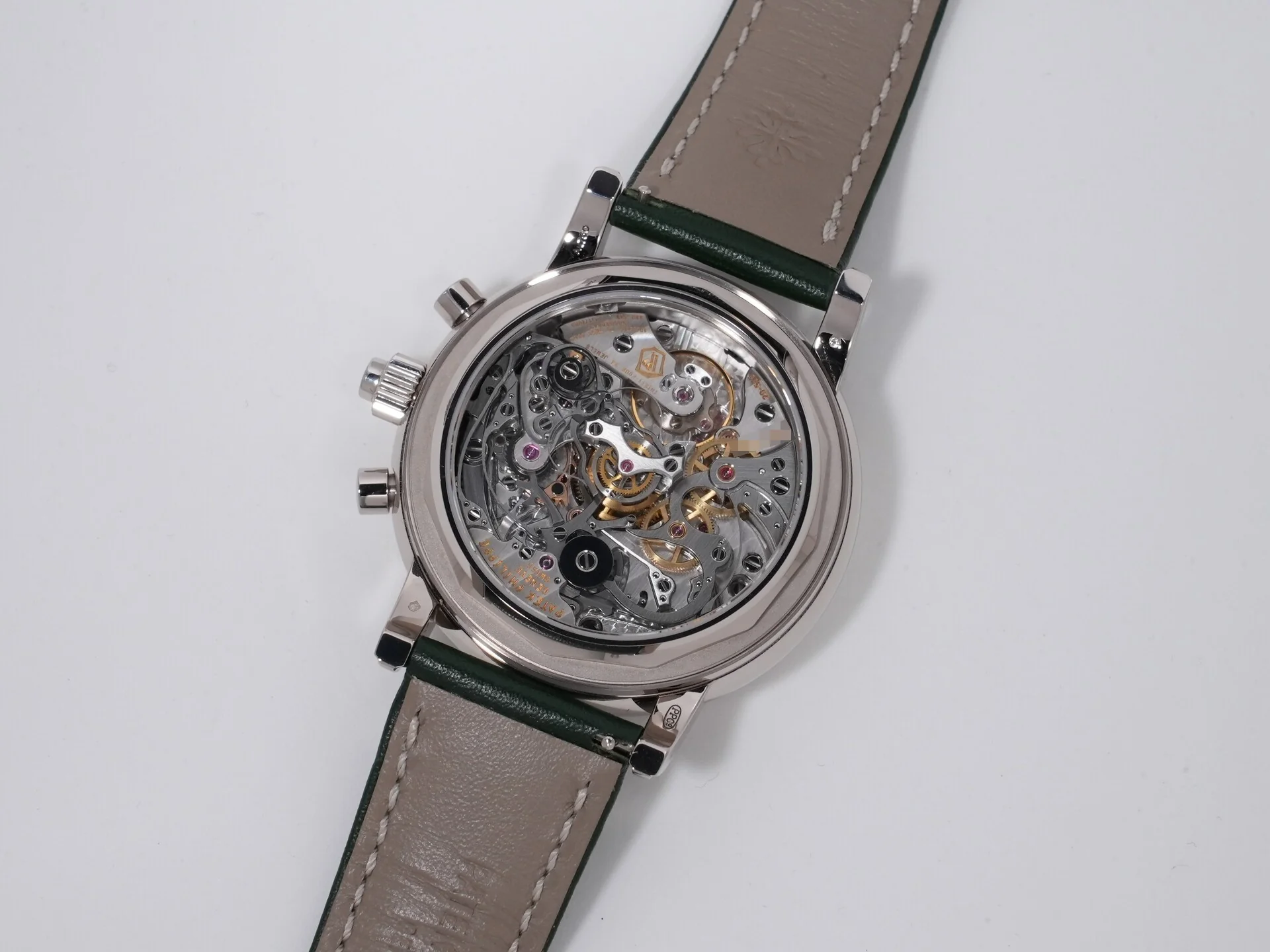 パテックフィリップ パーペチュアルカレンダー スプリットセコンド クロノグラフ Ref.5204G-001 ホワイトゴールド オリーブグリーンソレイユ文字盤 美中古 i9oanzws - Image 7