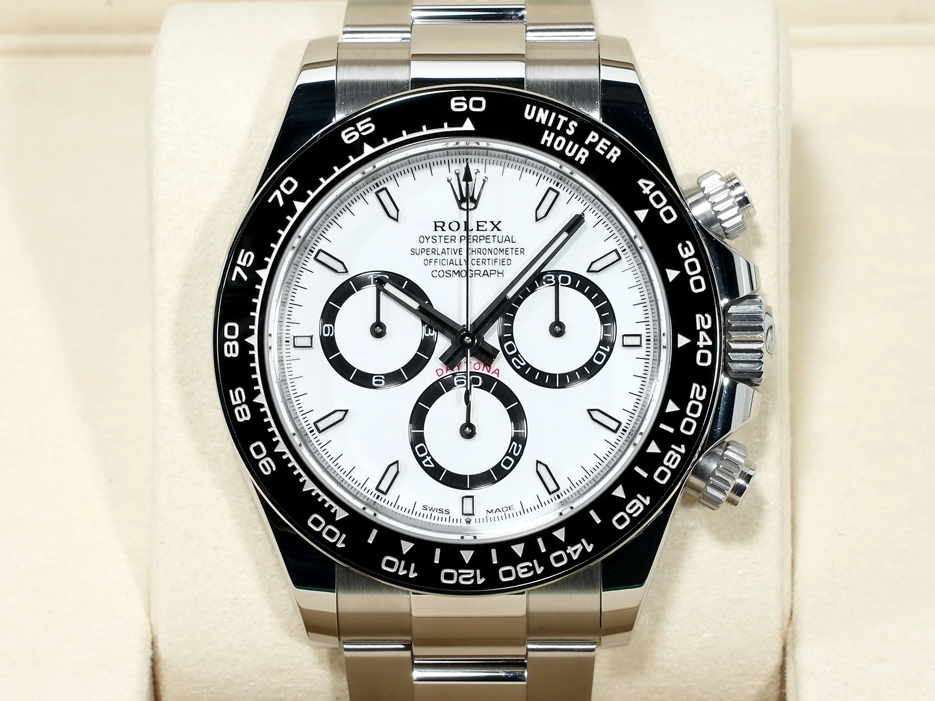 ロレックス デイトナ Ref.126500LN ステンレススチール ホワイト文字盤 美品 ik52cezq - Image 2