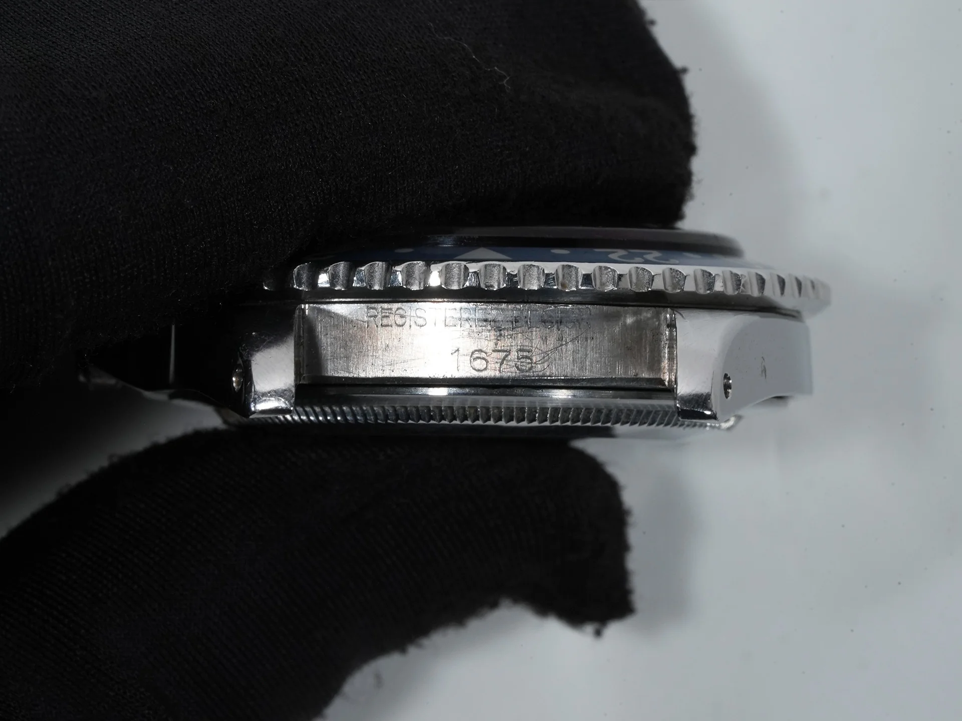 ロレックス GMTマスター Ref.1675 ステンレススチール ブラック文字盤 オイスターブレスレット 中古 inr48cp2 - Image 12