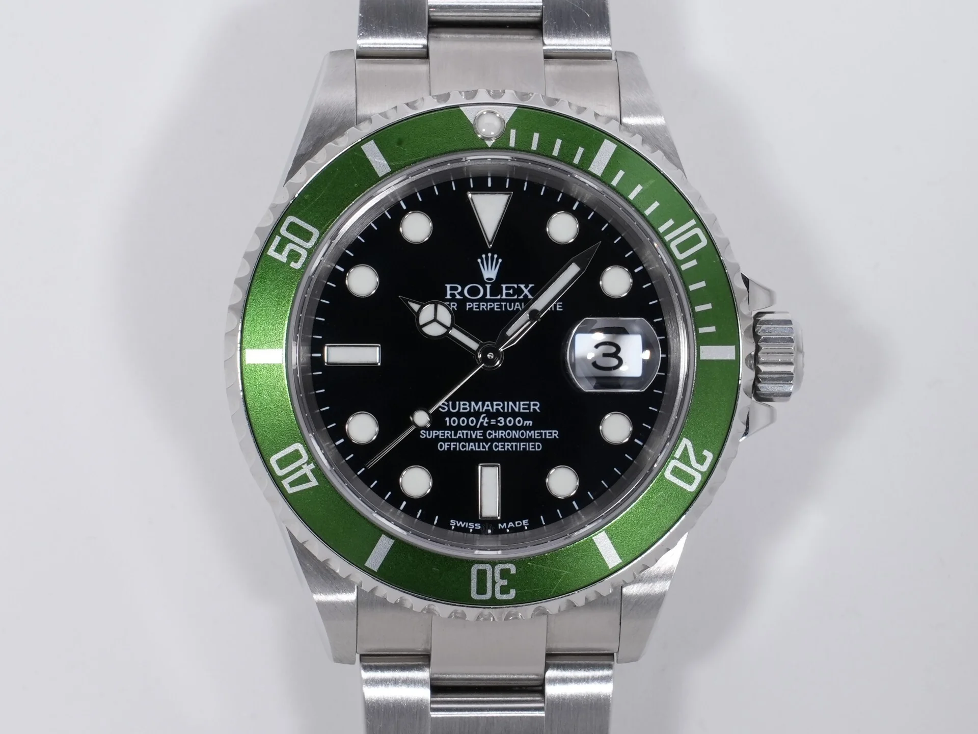 ロレックス サブマリーナー デイト Ref.16610LV ステンレススチール ブラック文字盤 中古 ioi967bs - Image 2
