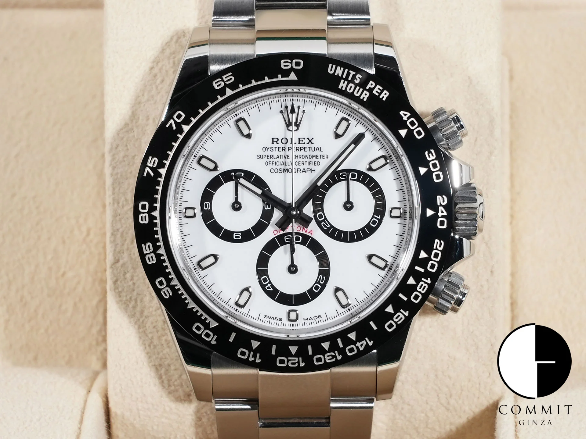 ロレックス デイトナ Ref.116500LN ステンレススチール ホワイト文字盤
