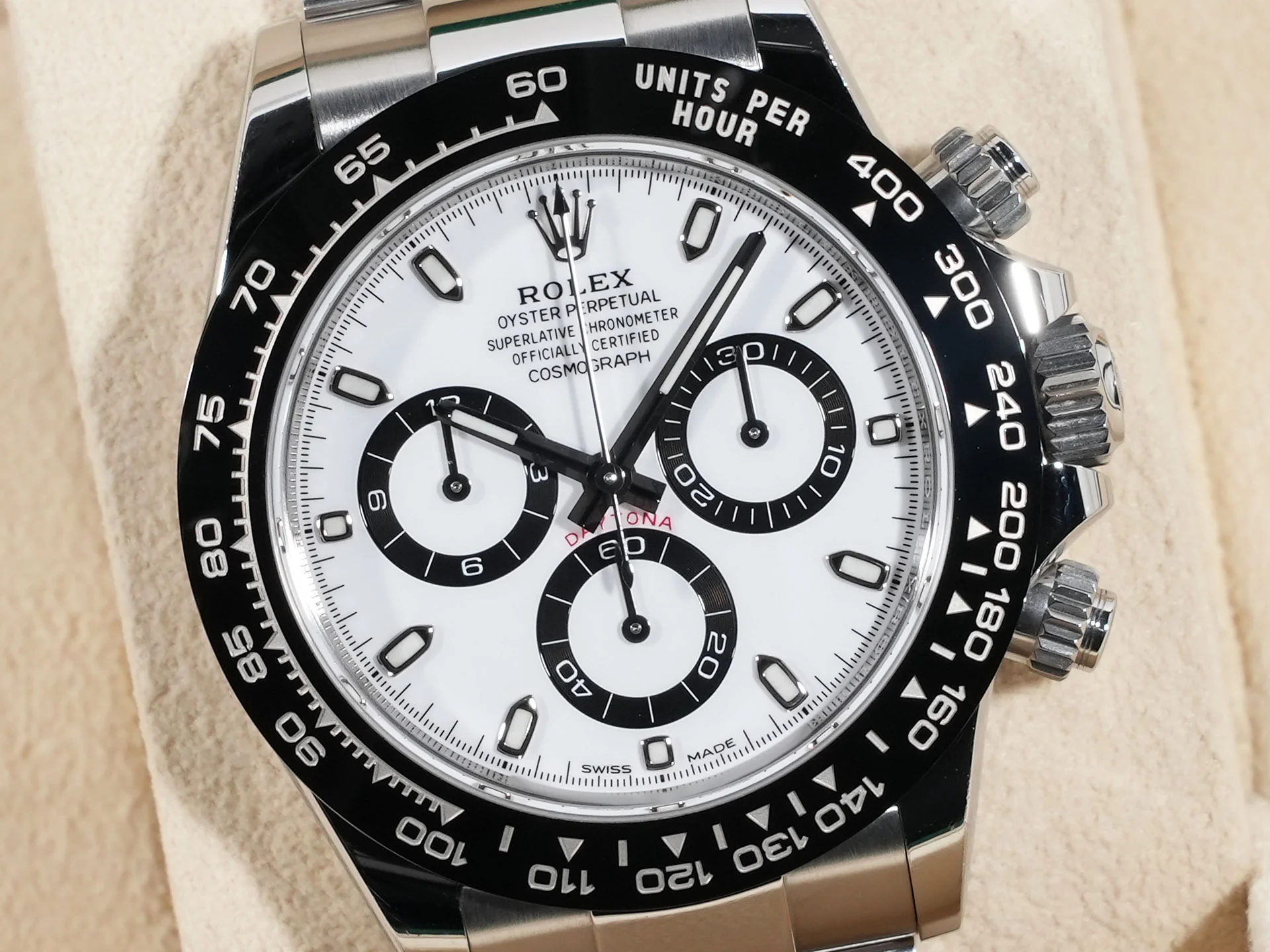 ロレックス デイトナ Ref.116500LN ステンレススチール ホワイト文字盤 - Image 3