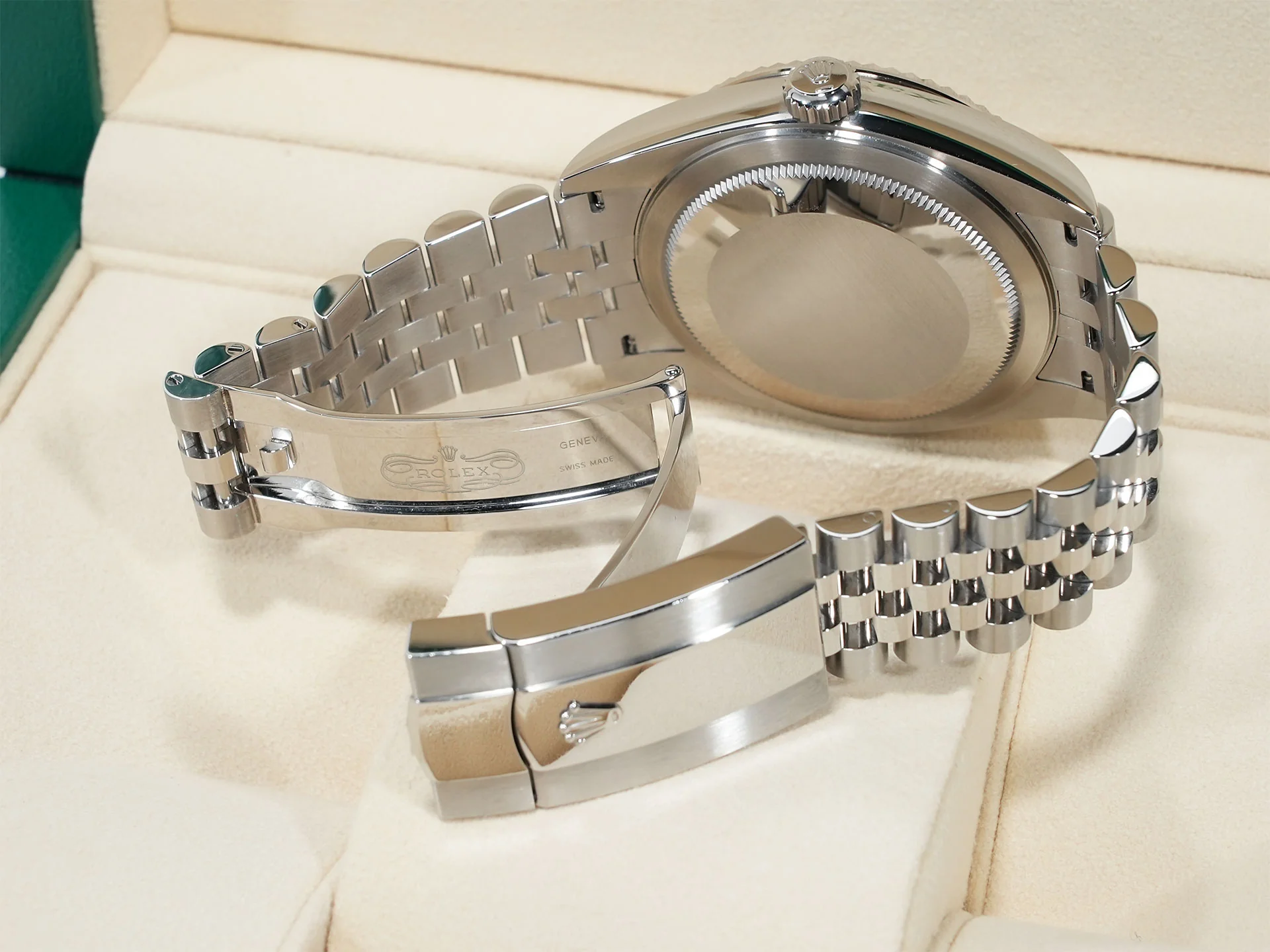 ロレックス スカイドゥエラー Ref.336934 ステンレススチール/ホワイトゴールド ブラック文字盤 ジュビリーブレスレット 中古 isuruare - Image 8