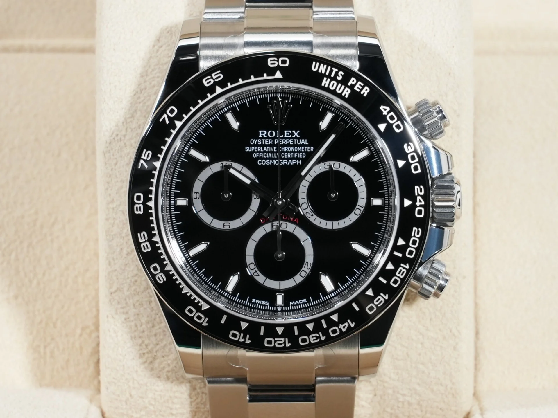 ロレックス デイトナ Ref.126500LN ステンレススチール ブラック文字盤 - Image 2