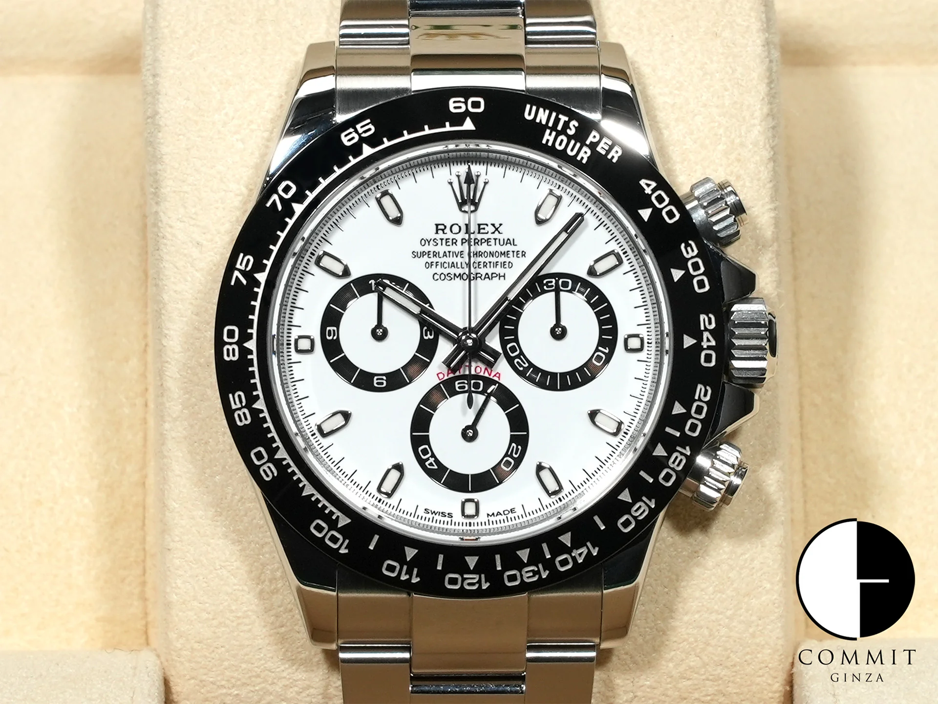 ロレックス デイトナ Ref.116500LN ステンレススチール ホワイト文字盤