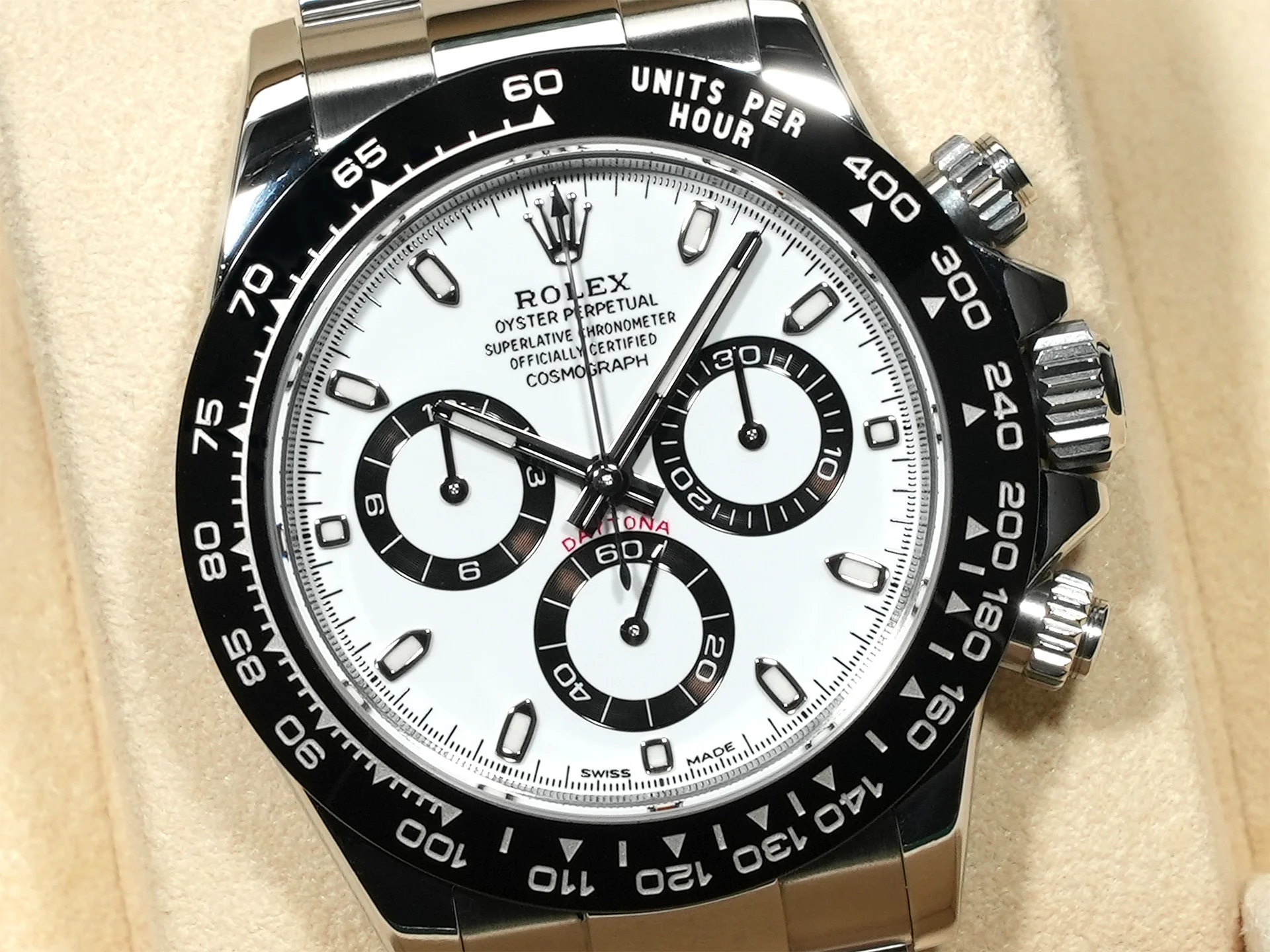 ロレックス デイトナ Ref.116500LN ステンレススチール ホワイト文字盤 - Image 3