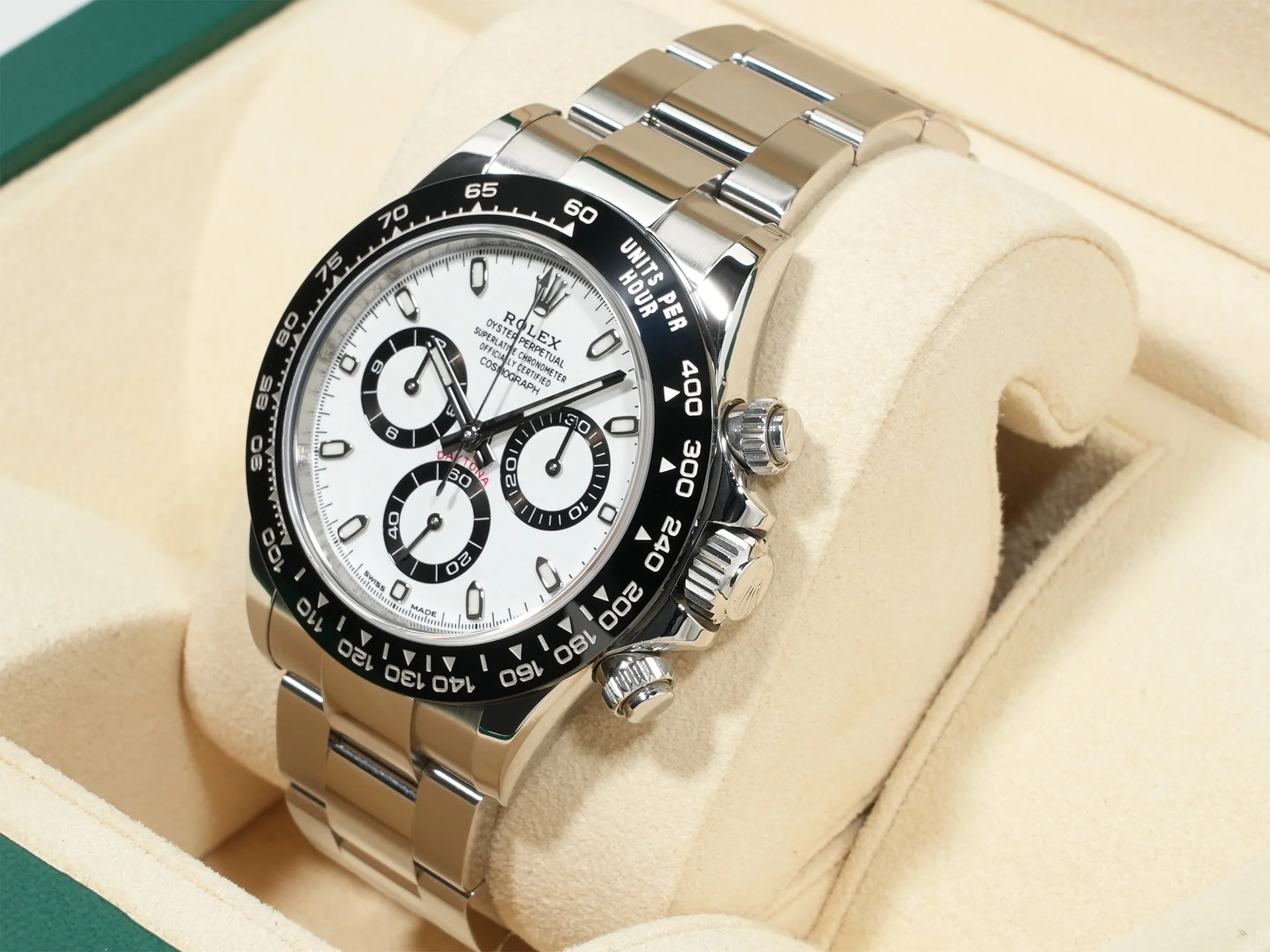 ロレックス デイトナ Ref.116500LN ステンレススチール ホワイト文字盤 - Image 4