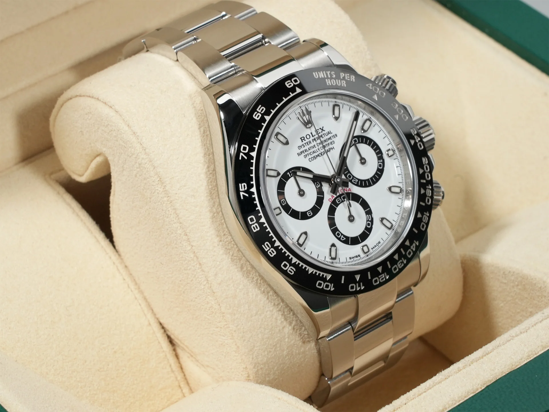 ロレックス デイトナ Ref.116500LN ステンレススチール ホワイト文字盤 - Image 5
