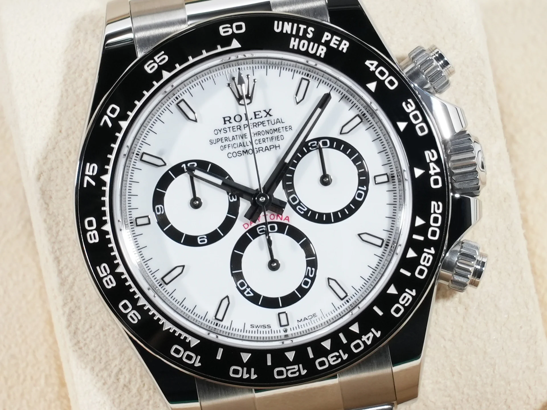 ロレックス デイトナ Ref.126500LN ステンレススチール ホワイト文字盤 - Image 3