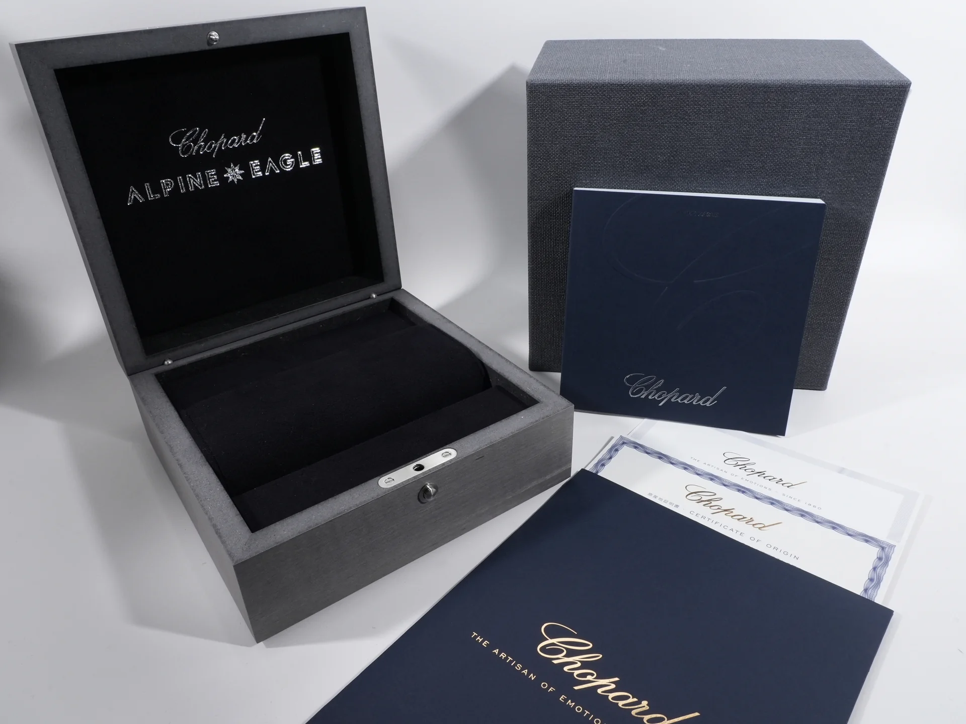 ショパール アルパインイーグル Ref.298600-3016 マリタイムブルー文字盤 美中古 iyht9r95 - Image 10