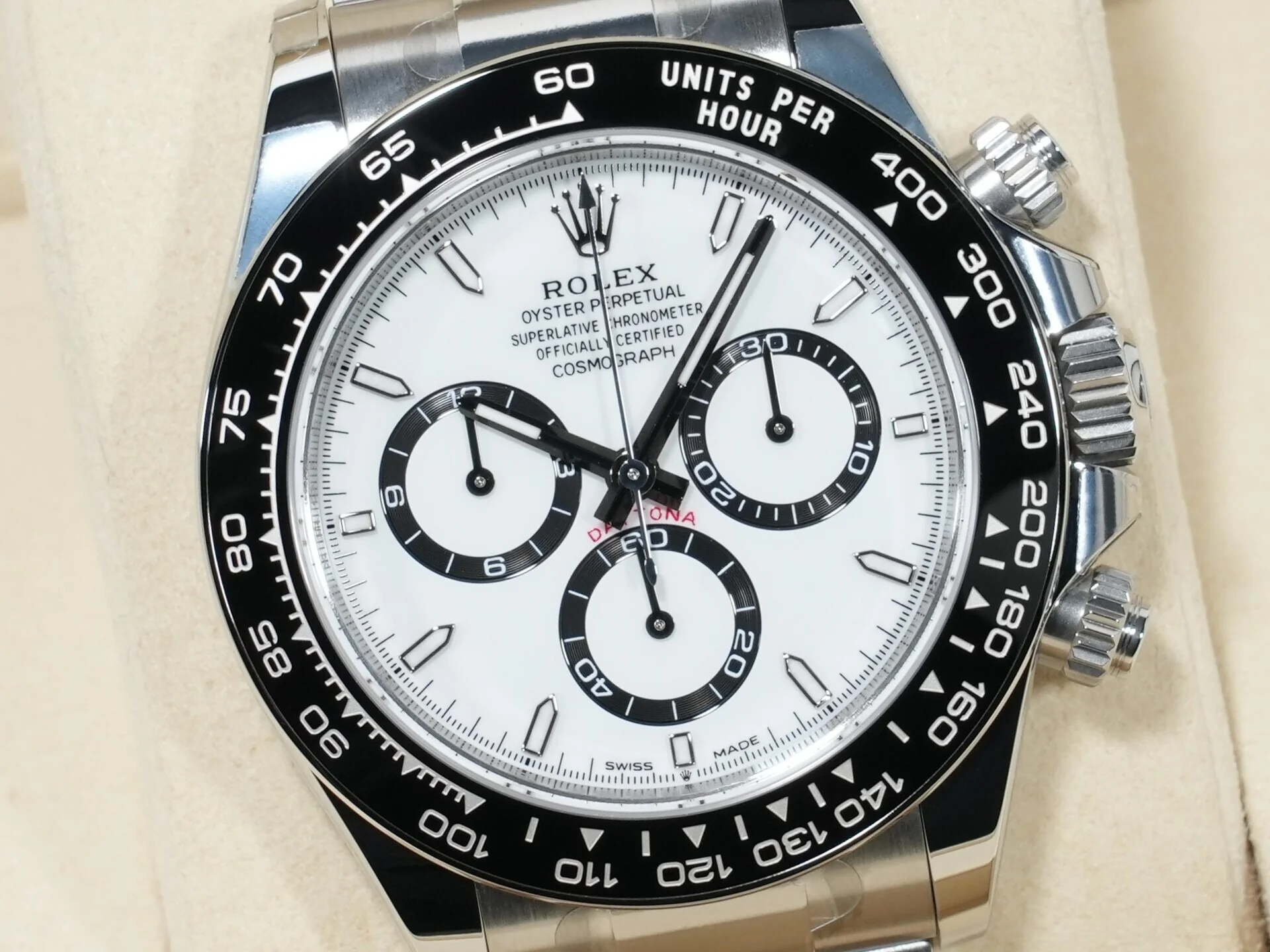 ロレックス デイトナ Ref.126500LN ステンレススチール ホワイト文字盤 未使用 iywuvcic - Image 3