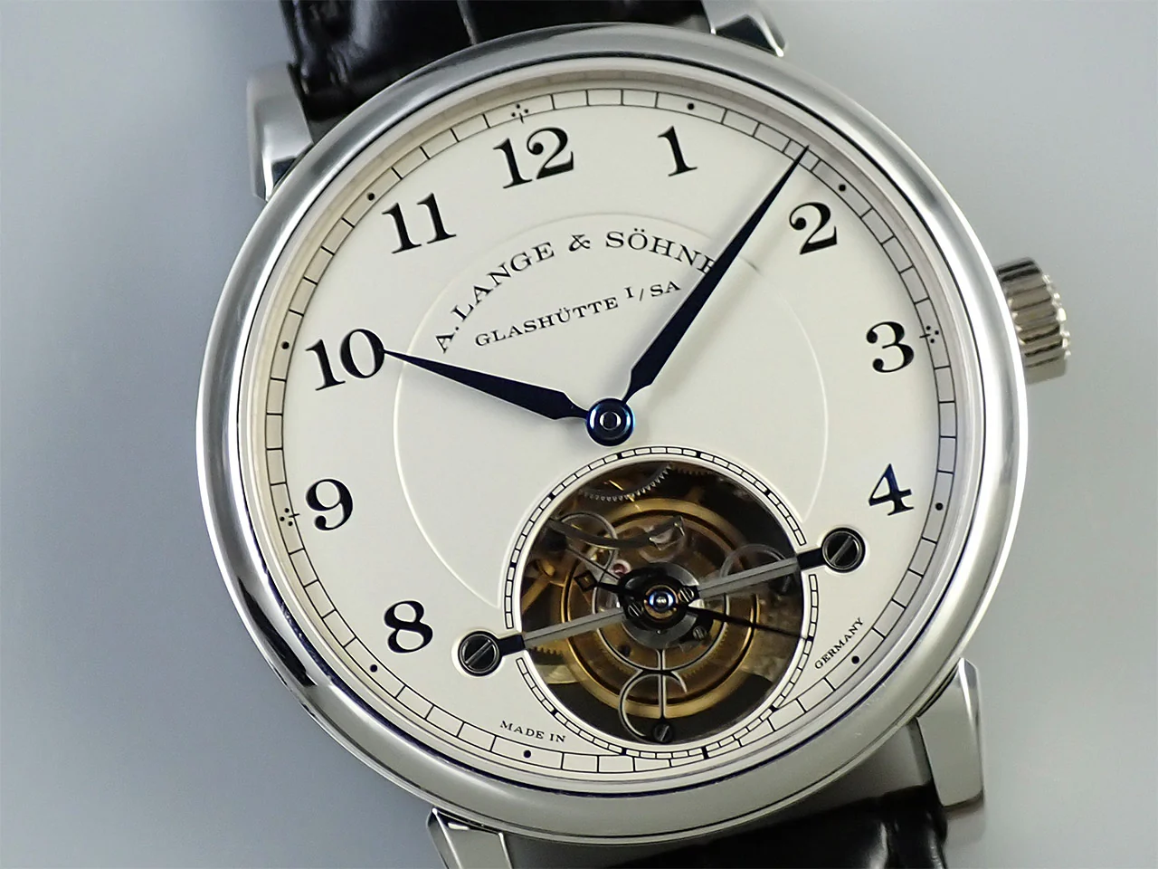 A.ランゲ＆ゾーネ 1815 トゥールビヨン Ref.730.025F シルバー文字盤 中古 J1PHCHZW - Image 3