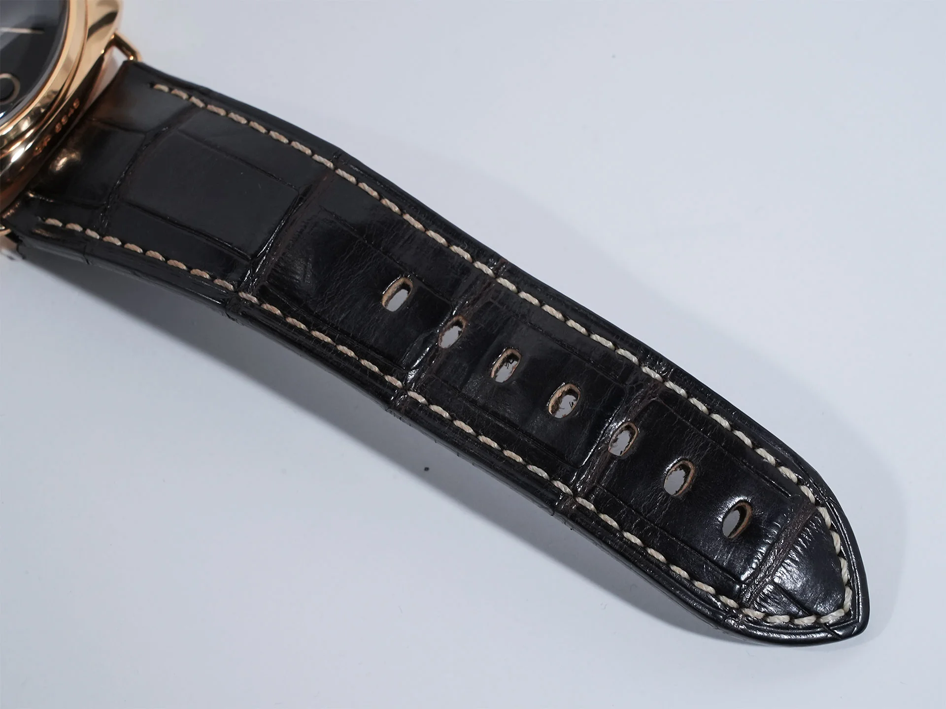 パネライ ラジオミール 3DAYS オロローザ Ref.PAM00379 ブラウン文字盤 中古 j28gm965 - Image 10
