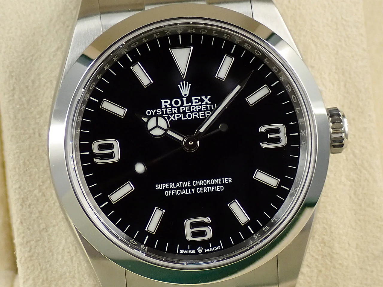 ロレックス エクスプローラー36 Ref.124270 ステンレススチール ブラック文字盤 - Image 3