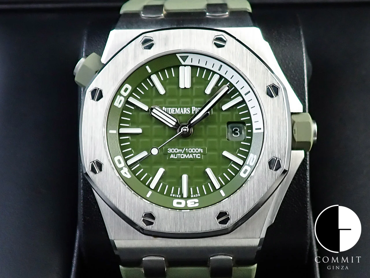 オーデマピゲ ロイヤルオーク オフショア ダイバー Ref.15710ST.OO.A052CA.01 ステンレススチール カーキ文字盤