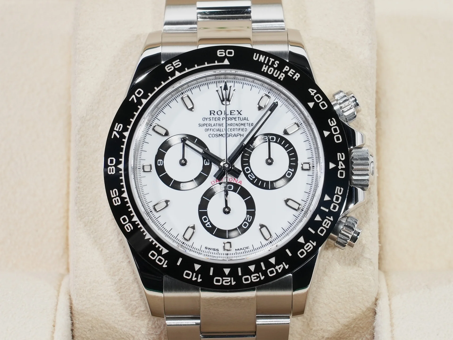 ロレックス デイトナ Ref.116500LN ステンレススチール ホワイト文字盤 美品 j5kpi2mv - Image 2