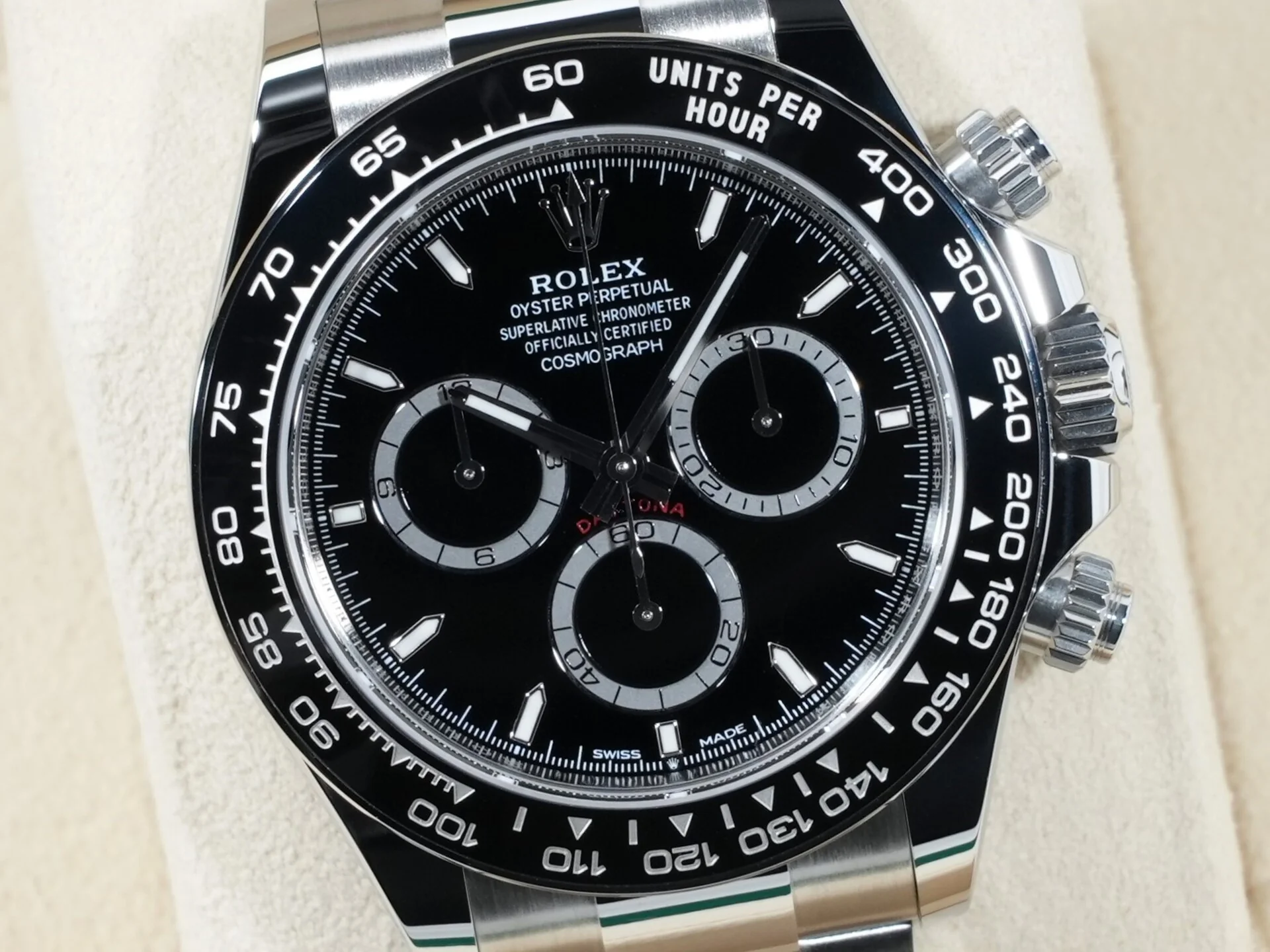 ロレックス デイトナ Ref.126500LN ステンレススチール ブラック文字盤 - Image 3