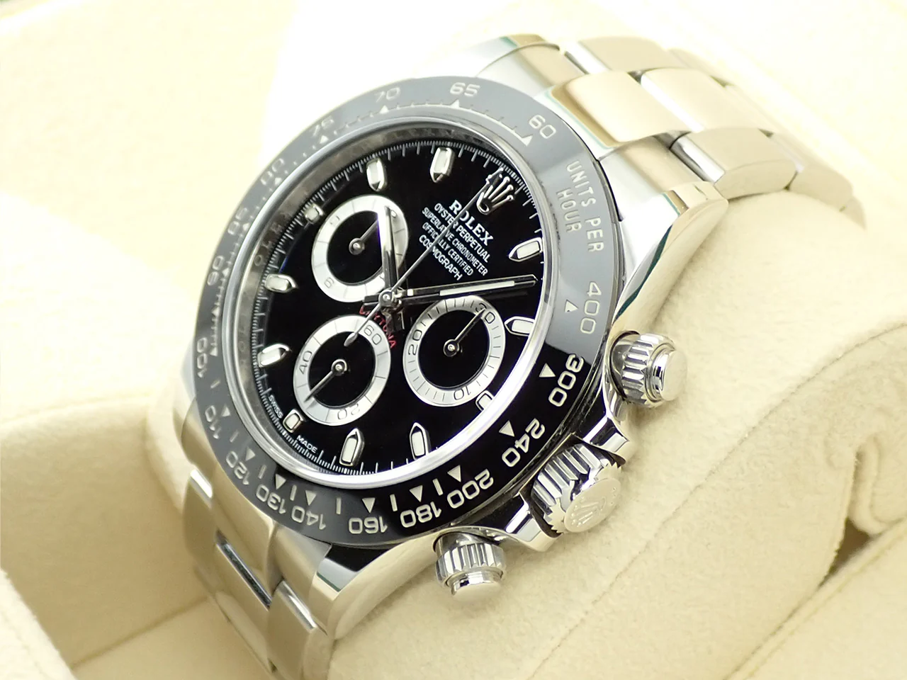 ロレックス デイトナ Ref.116500LN ステンレススチール ブラック文字盤 - Image 4