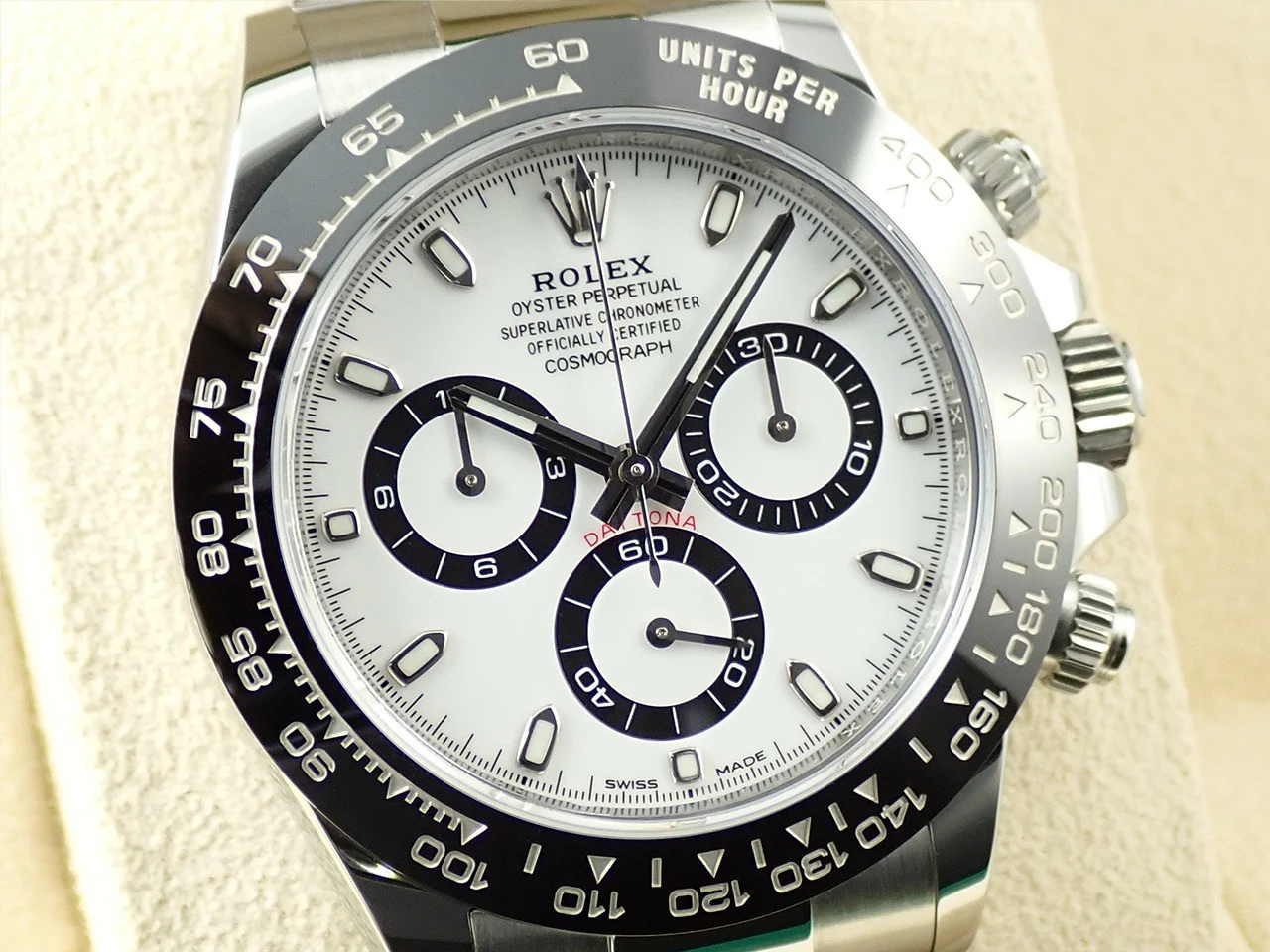 ロレックス デイトナ Ref.116500LN ステンレススチール ホワイト文字盤 - Image 3