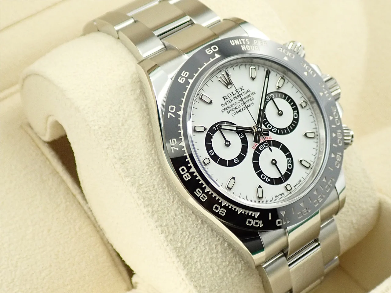 ロレックス デイトナ Ref.116500LN ステンレススチール ホワイト文字盤 - Image 5