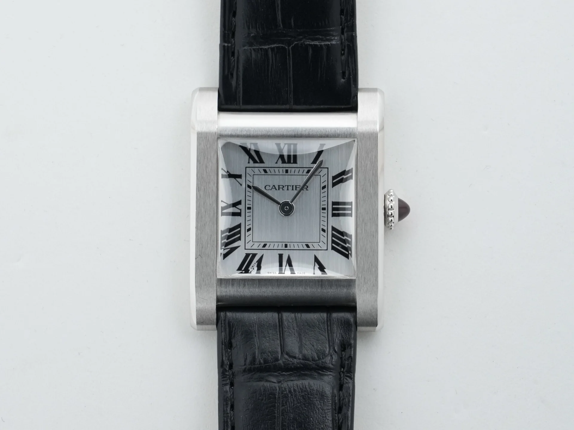 カルティエ タンク ノルマル Ref.WGTA0109 プラチナ シルバー文字盤 美中古 j8vyjv4j - Image 2