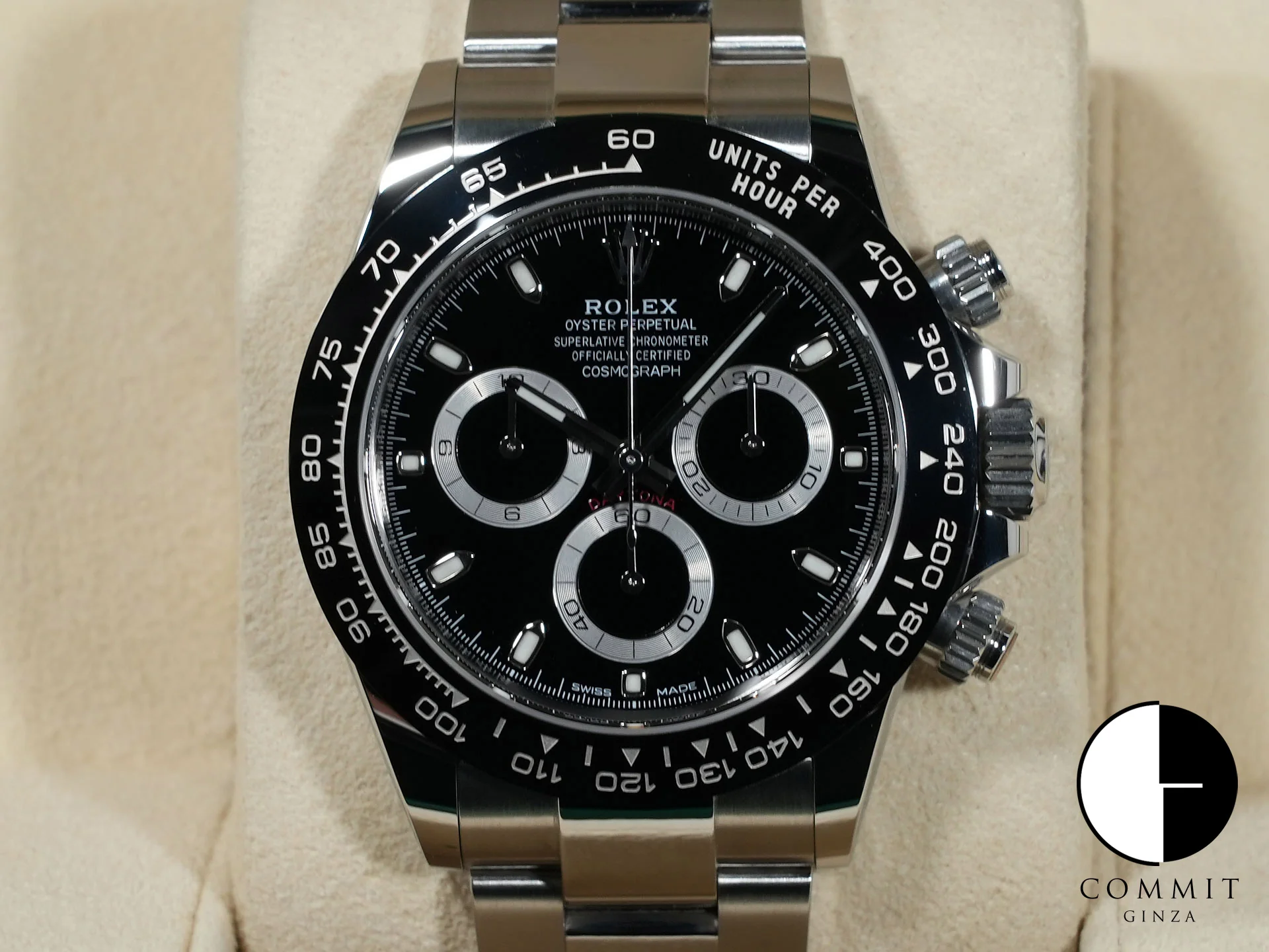 ロレックス デイトナ Ref.116500LN ステンレススチール ブラック文字盤