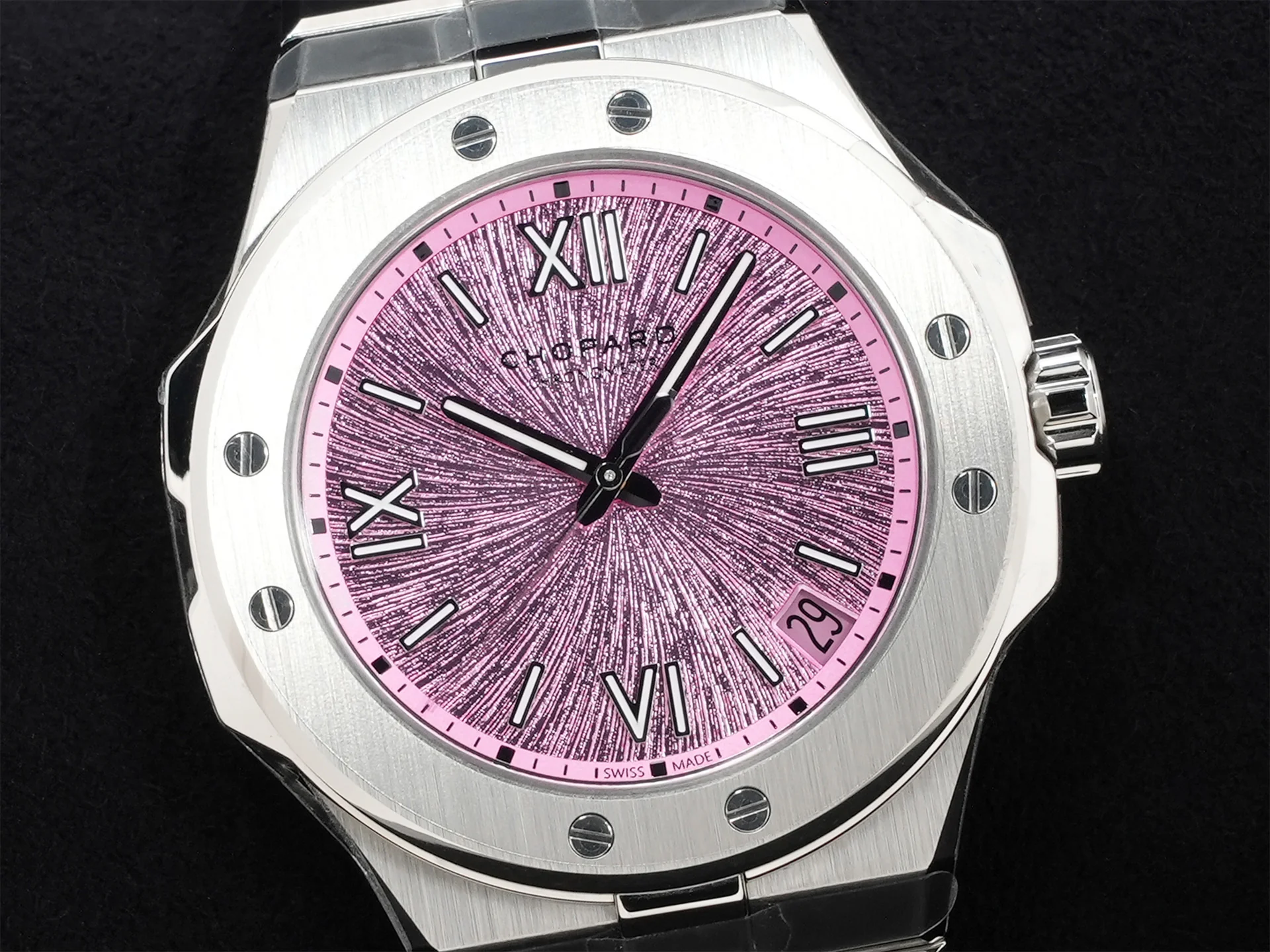 ショパール アルパインイーグル Ref.298600-3022 ピンク文字盤 未使用 jbo8jbrd - Image 3