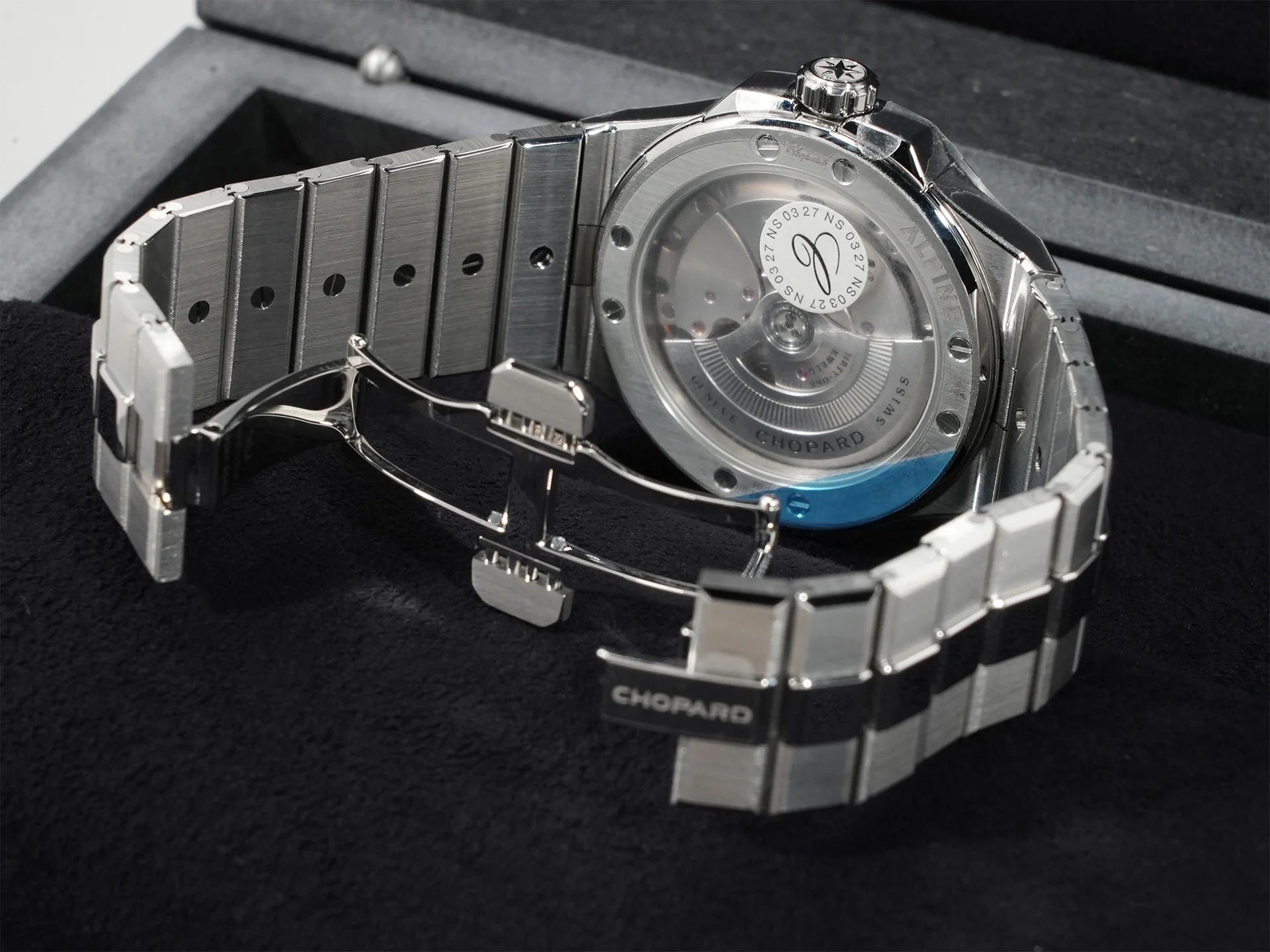 ショパール アルパインイーグル Ref.298600-3022 ピンク文字盤 未使用 jbo8jbrd - Image 7
