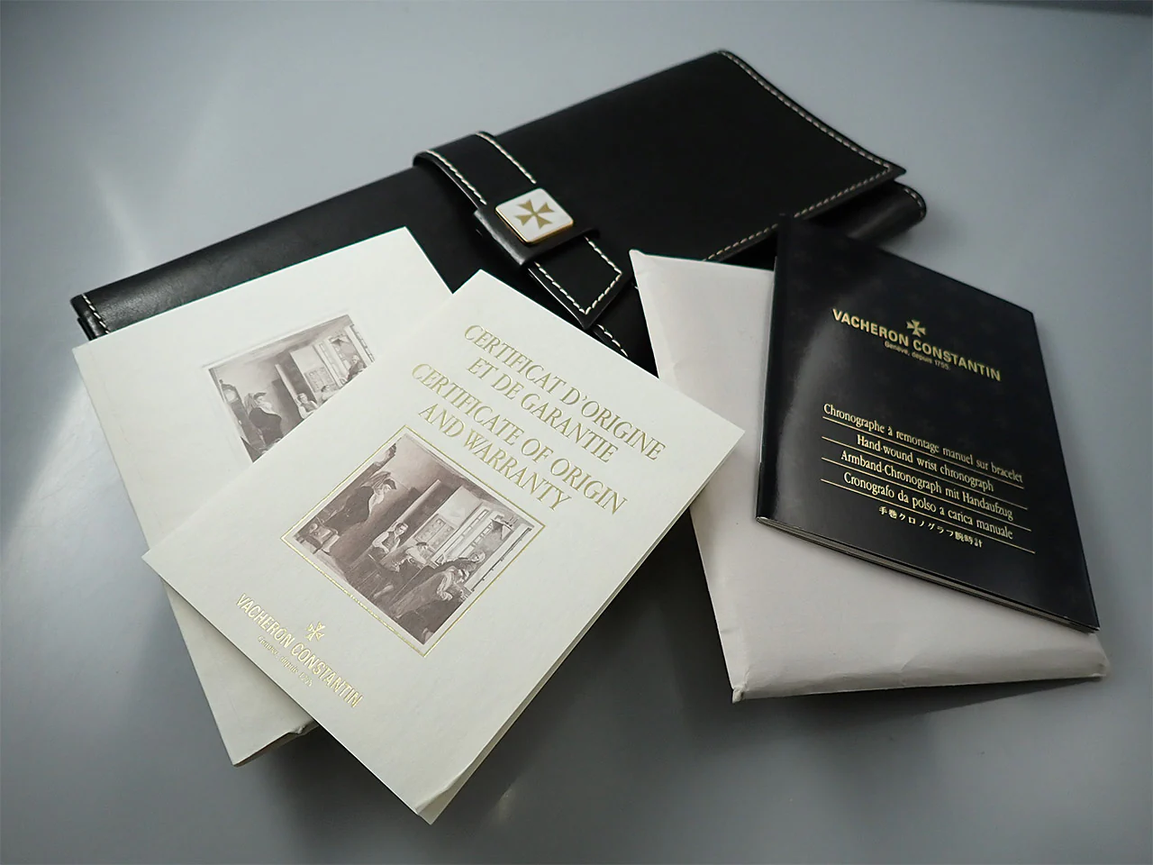 ヴァシュロンコンスタンタン ヒストリカル クロノグラフ Ref.47111/000J（47101/4） シルバー文字盤 美品 JCJ87Z46 - Image 12