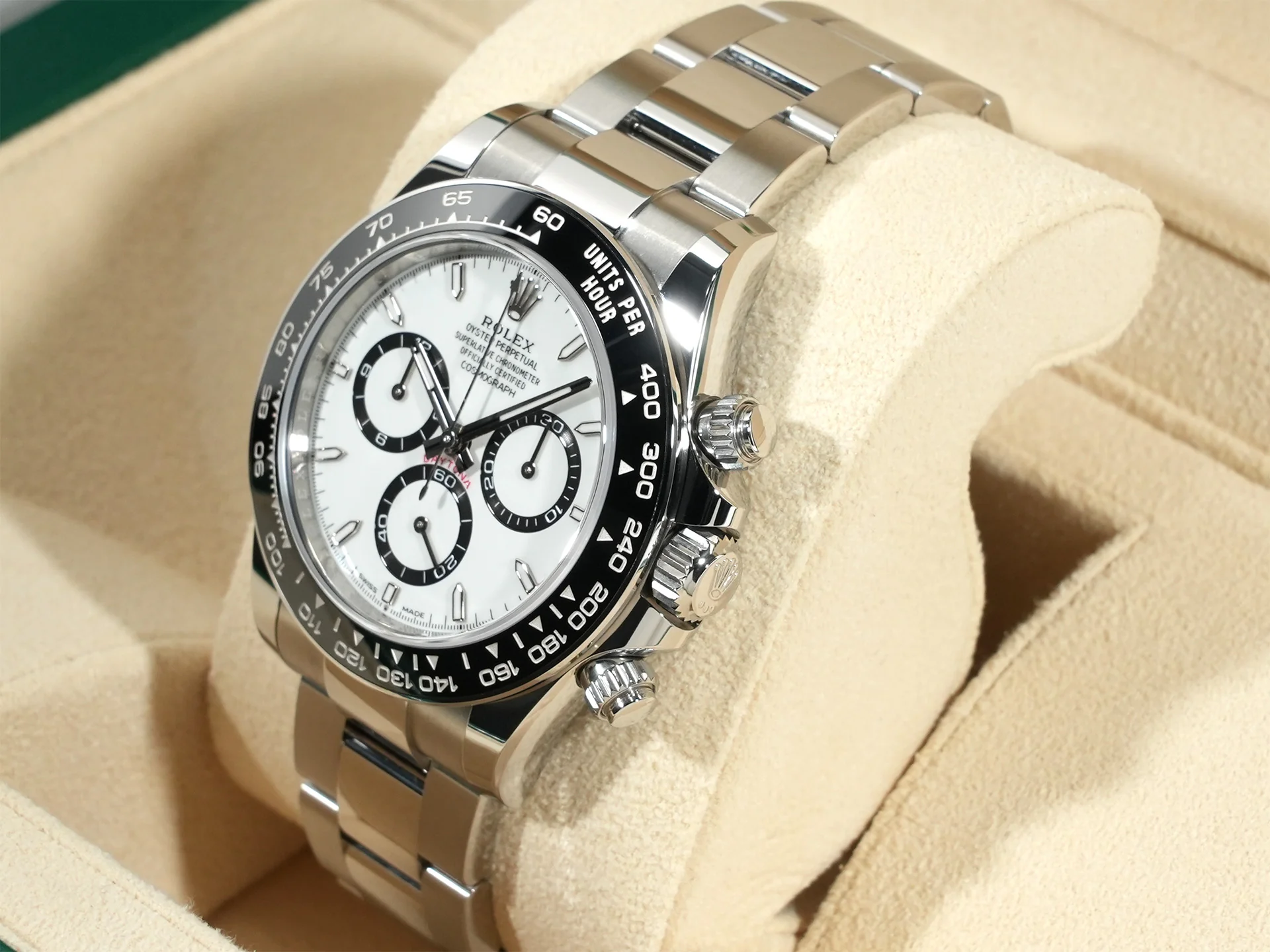 ロレックス デイトナ Ref.126500LN ステンレススチール ホワイト文字盤 - Image 4