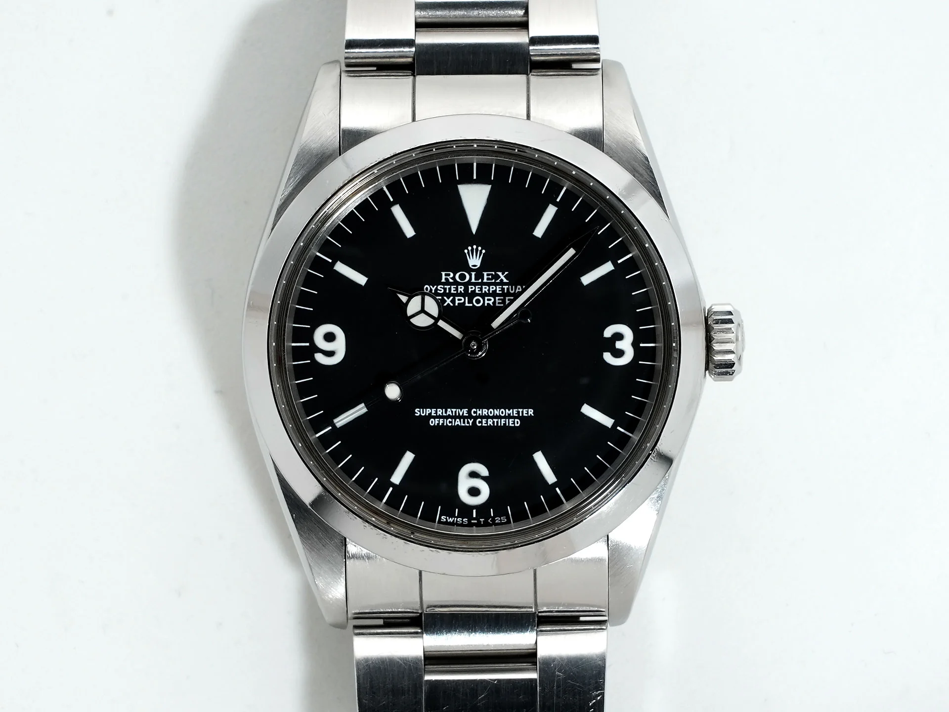 ロレックス エクスプローラーI Ref.1016 ステンレススチール ブラック文字盤 中古 jg73kxn7 - Image 2