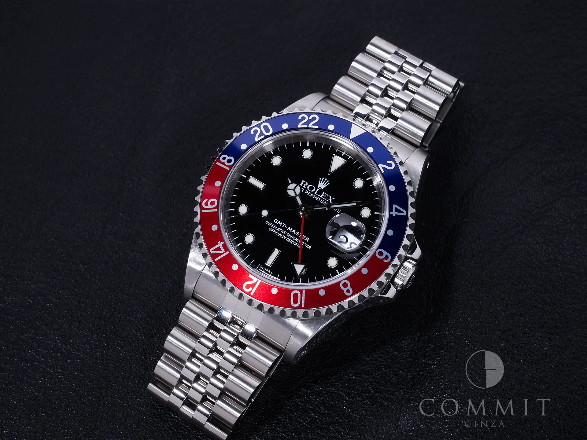 ロレックス GMTマスター Ref.16700 ステンレススチール ブラック文字盤 ジュビリーブレスレット 中古 ji6phgbn - Image 12