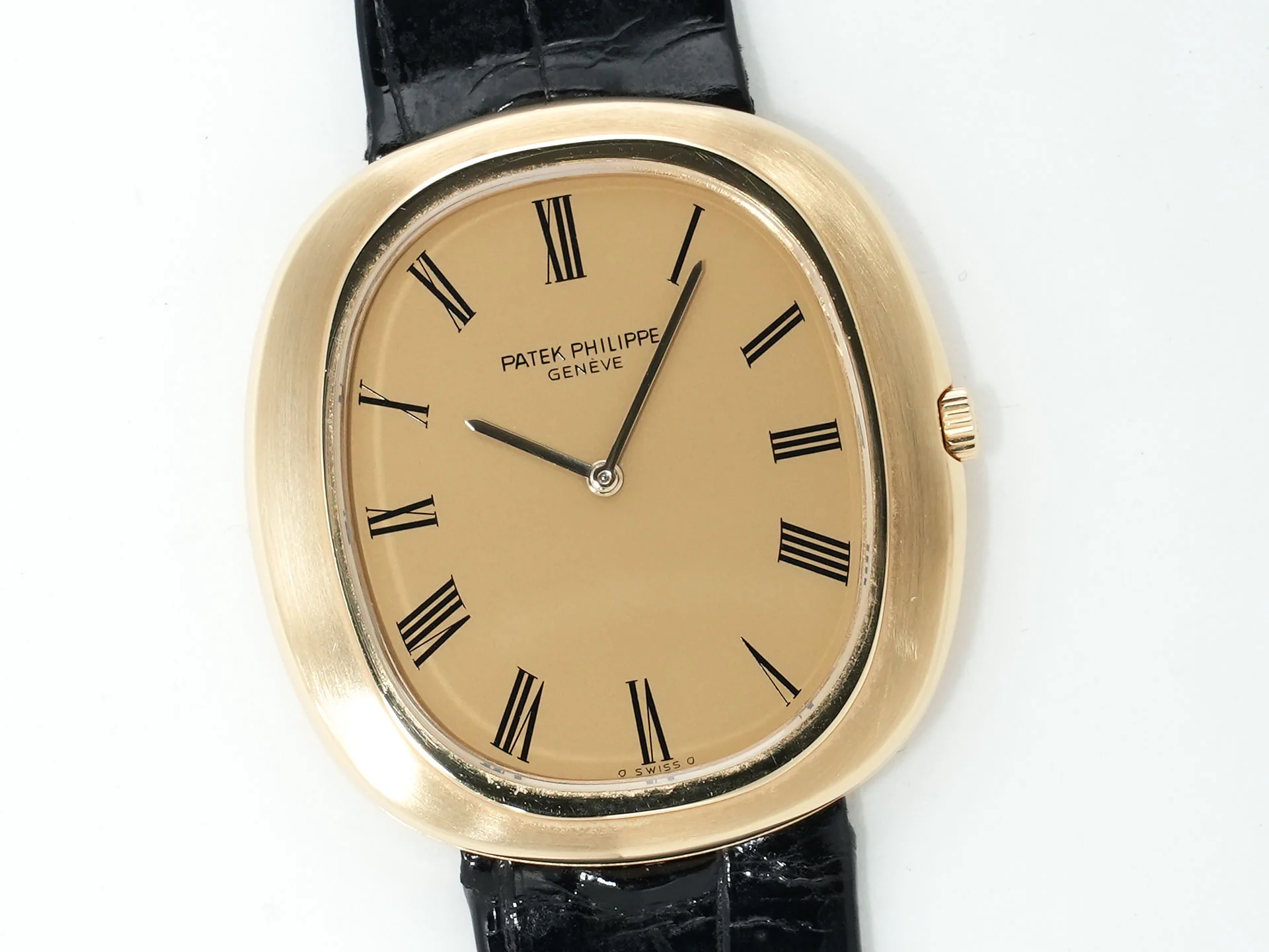 パテックフィリップ ゴールデンエリプス Ref.3589J イエローゴールド シャンパンゴールド文字盤 中古 jif9k4kf - Image 3