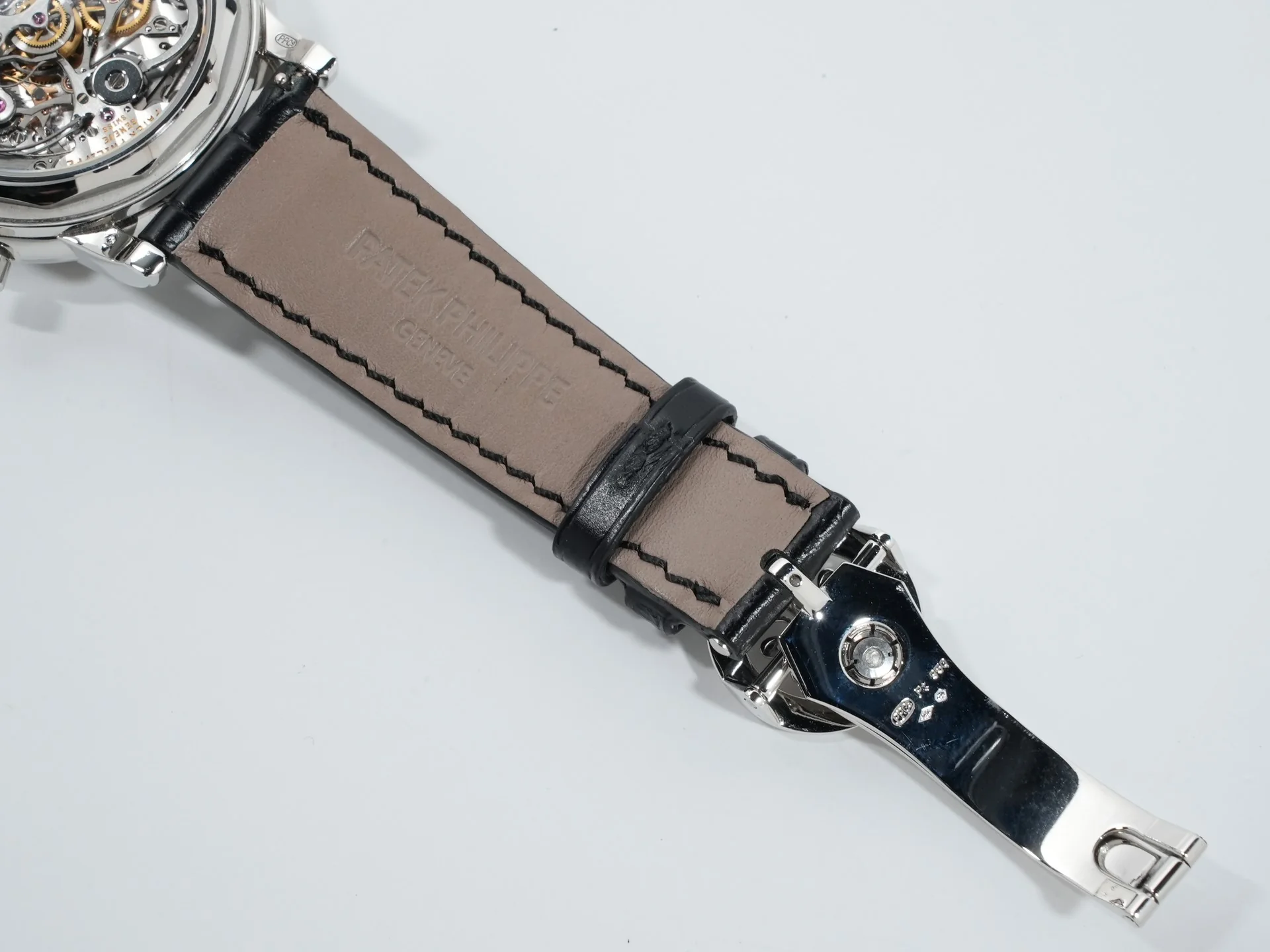 パテックフィリップ パーペチュアルカレンダー スプリットセコンド クロノグラフ Ref.5204P-010 プラチナ シルバー文字盤 - Image 9