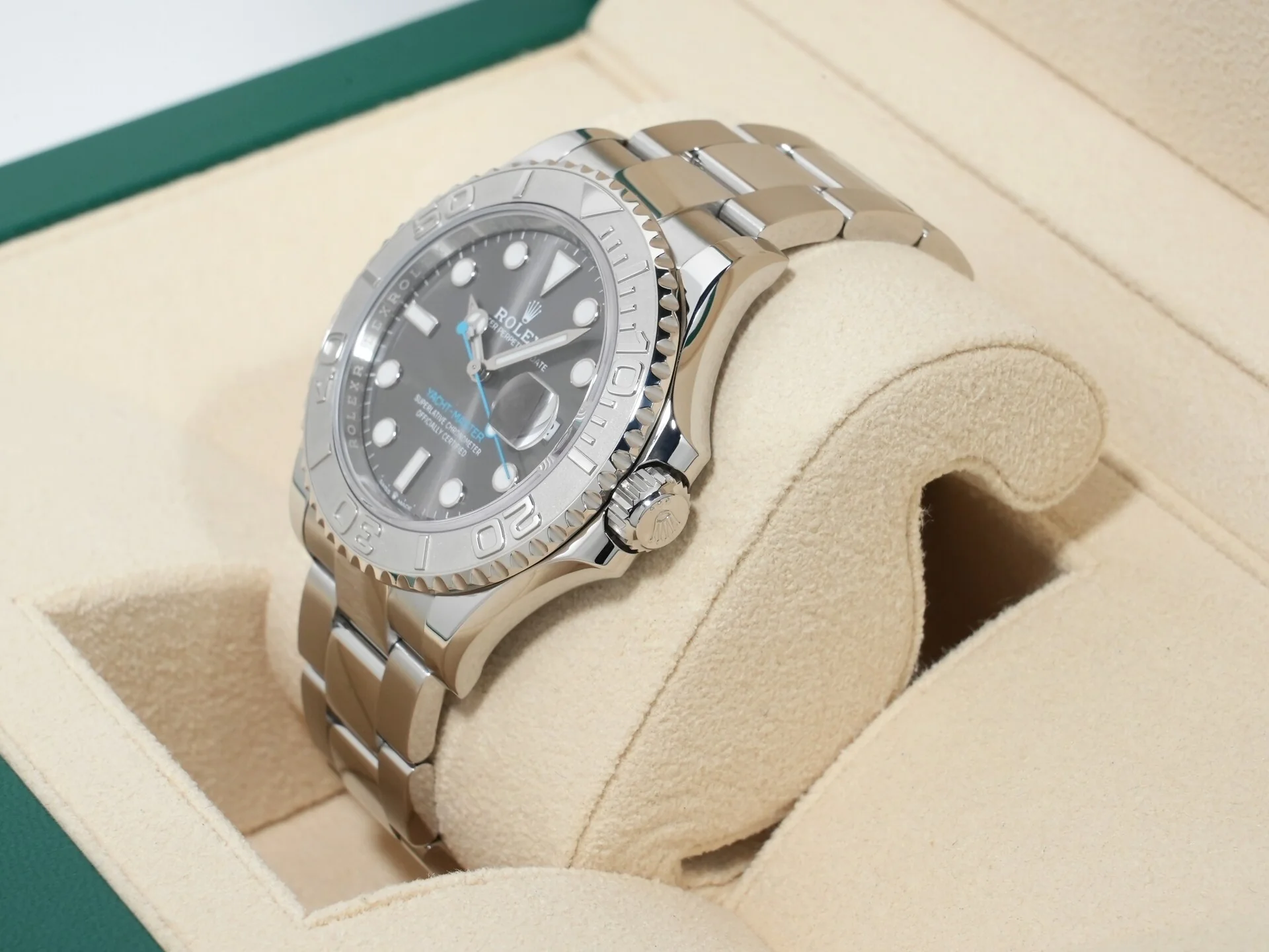 ロレックス ヨットマスター40 Ref.126622 ステンレススチール/プラチナ スレート文字盤 美品 jo2ph56z - Image 4